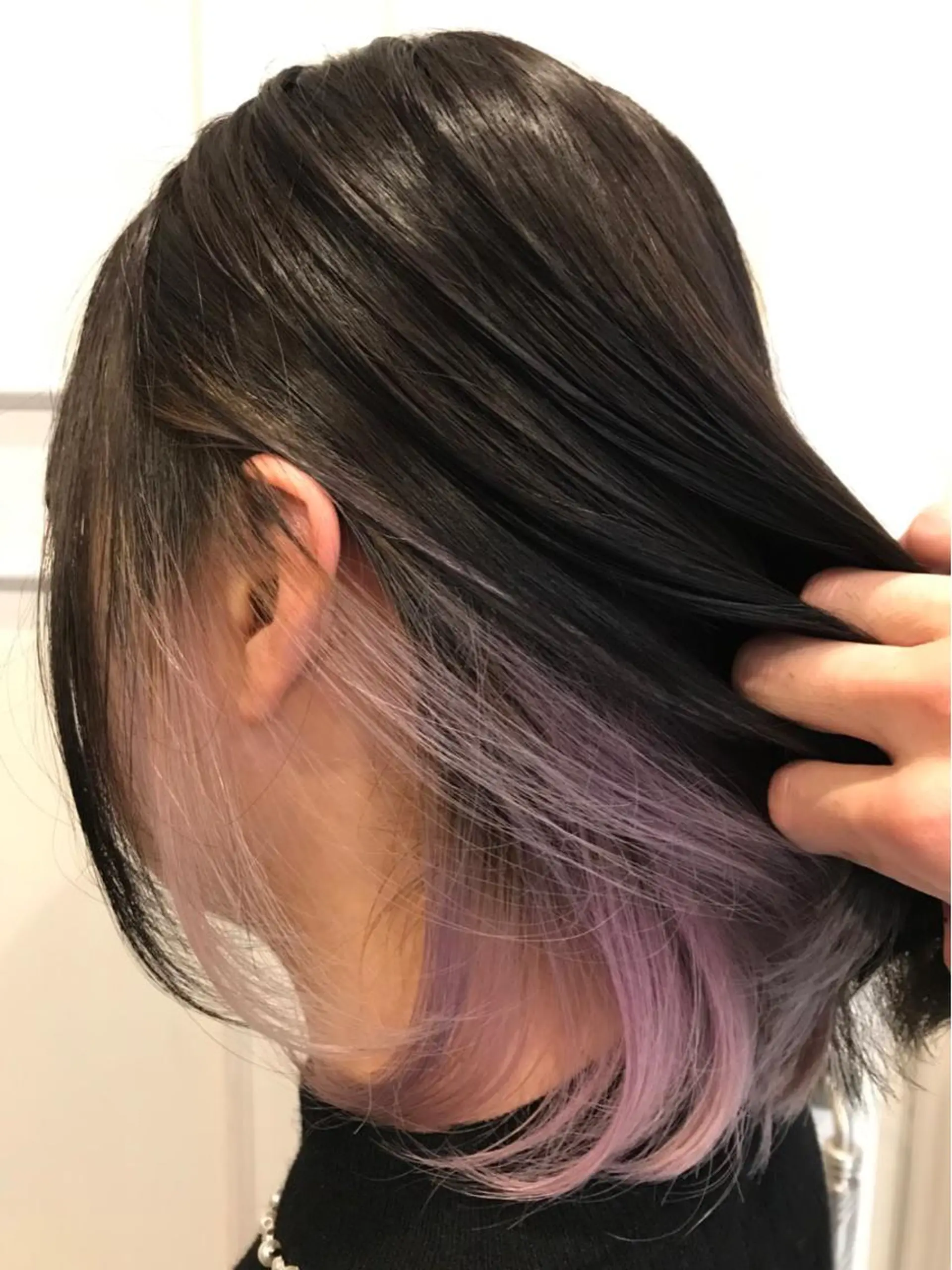 ミディアム カラー ピンクカラー 💈Blanco💈 カラー&ケア🌈のヘアスタイル