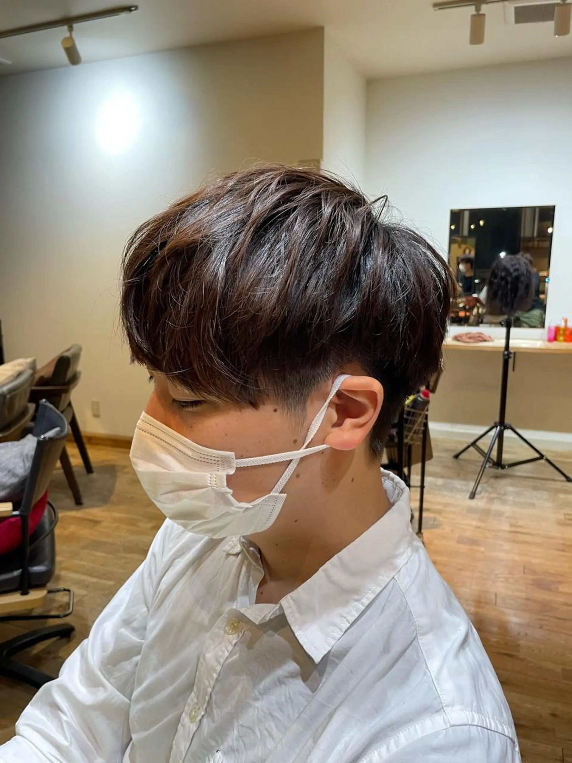 メンズ マッシュ 刈り上げ カット 【メンズ専門 】村斎 伶次のヘアスタイル