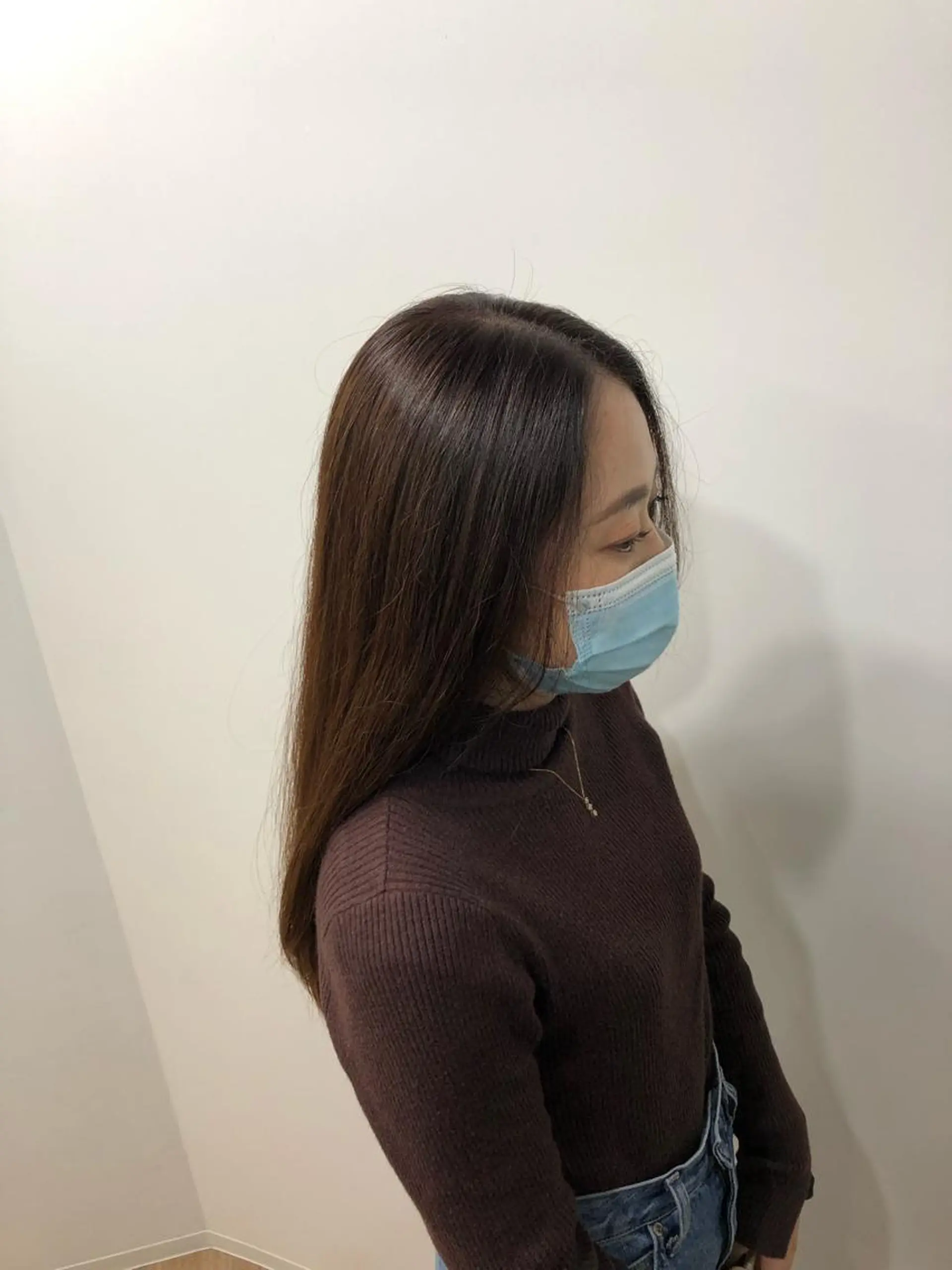 ロング アッシュ ピンクブラウン ハイライト 髪質改善 韓国風ヘア ユウハウス BIJOU所属・ユウハウス/ ryousukeのヘアスタイル