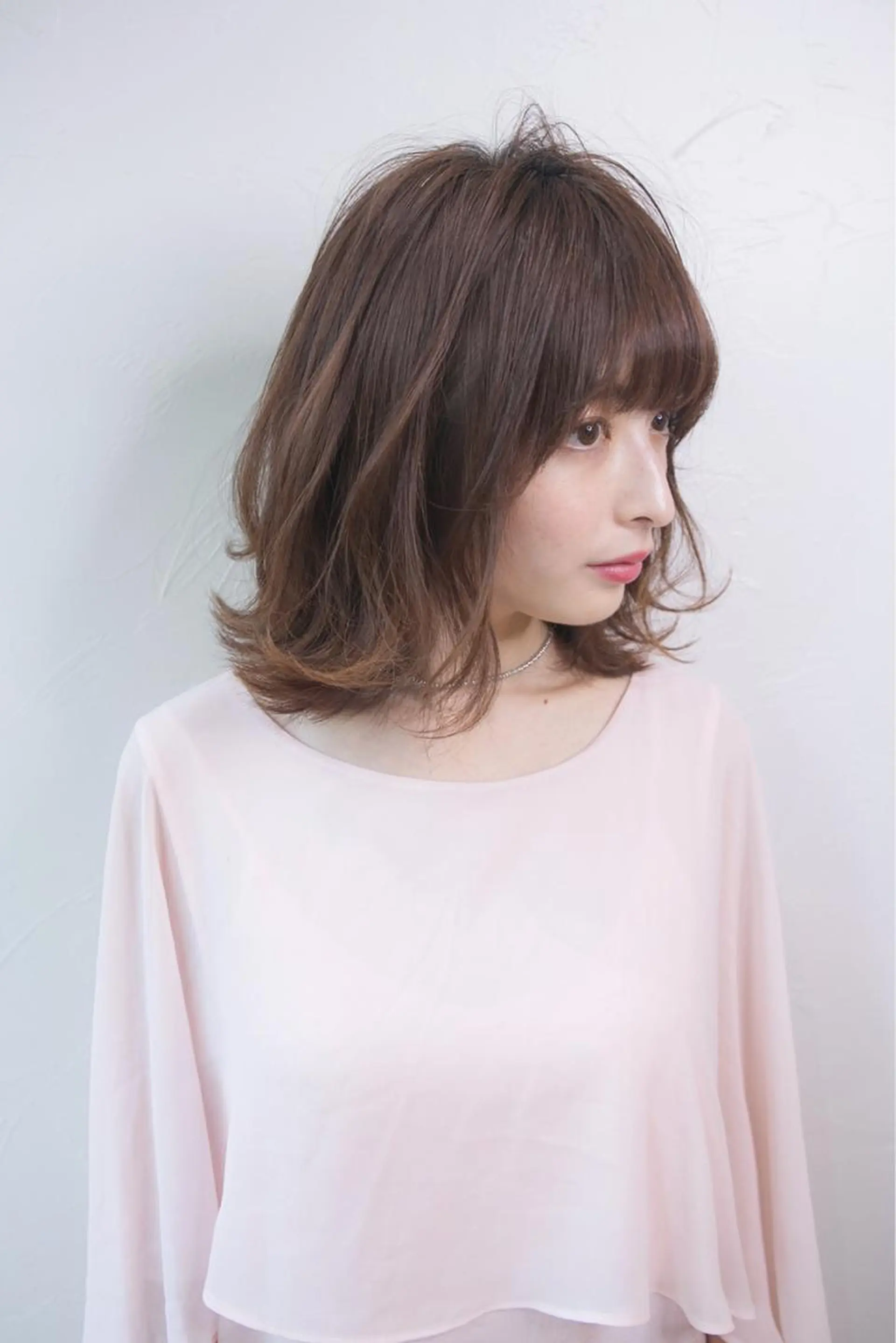 ミディアム リズ　ブリエ所属・リズ ブリエのヘアスタイル