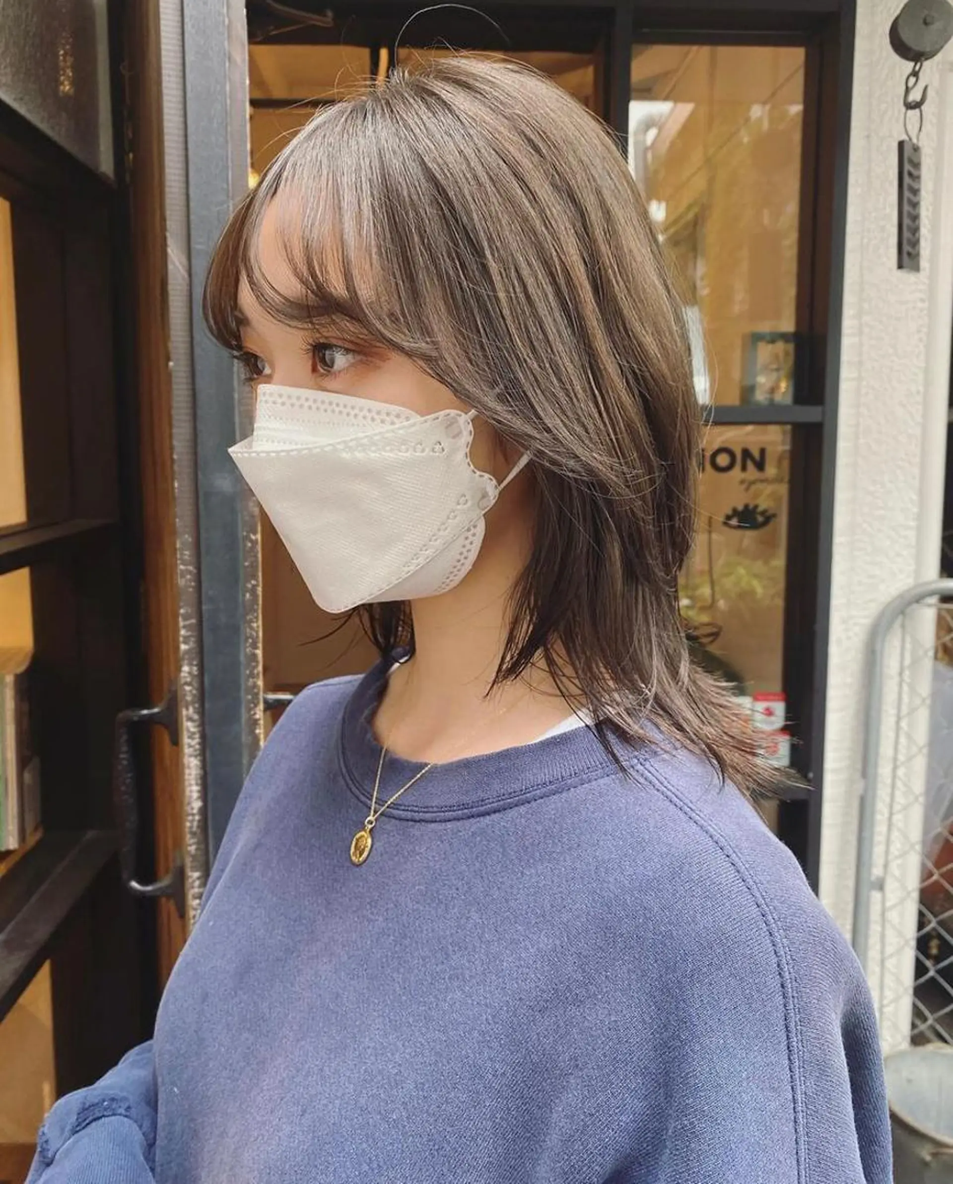 ミディアム カラー カット ヘアカラー ヘッドスパ nanaka/ レイヤーカットのヘアスタイル