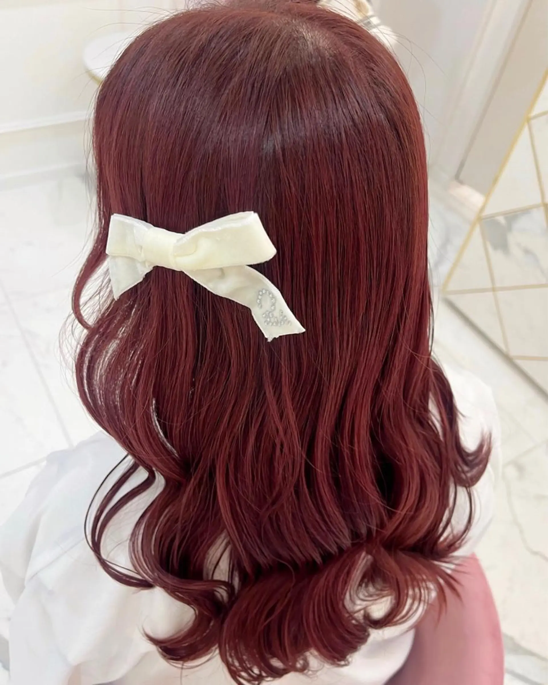カラー ピンクカラー Tinker Lip  ティンカーリップ所属・小林 愛華のヘアスタイル