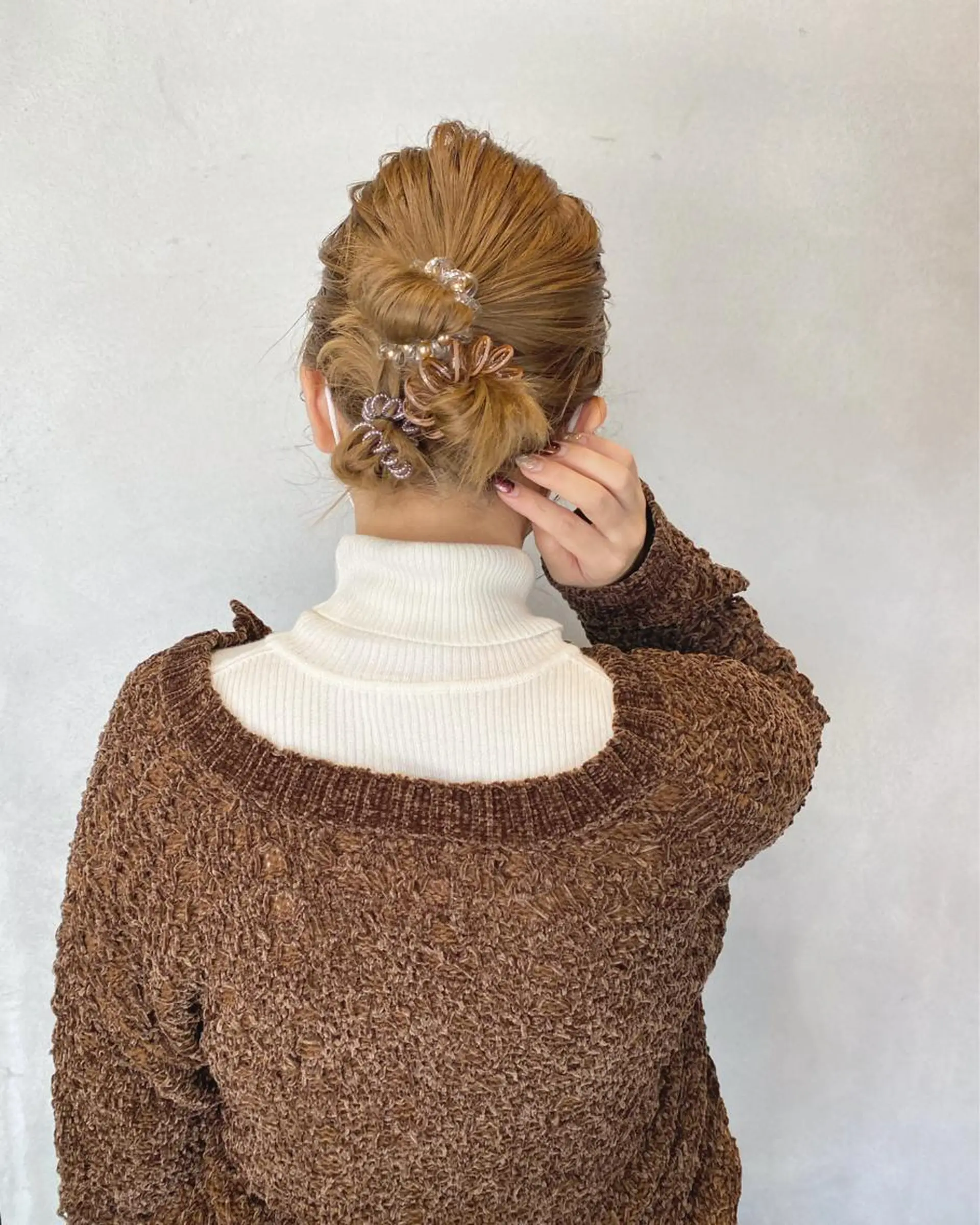ミディアム ヘアアレンジ FIORE hair design所属・山根 奈緒のマツエク・マツパデザイン