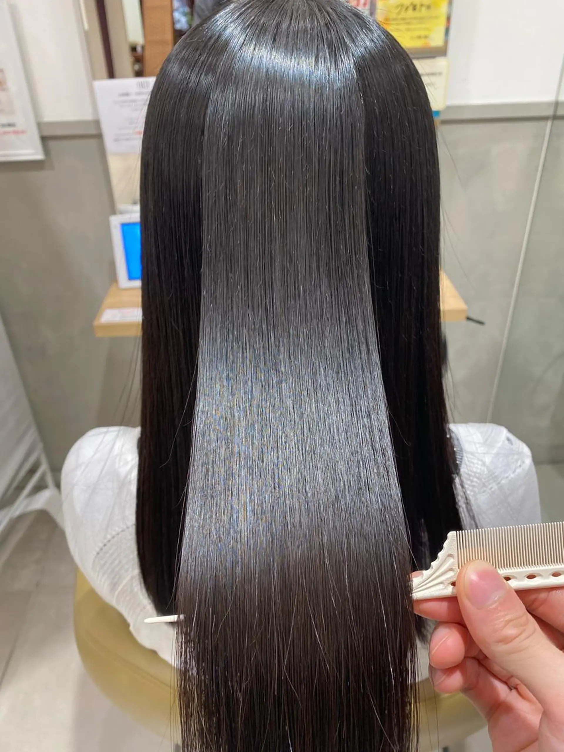 ロング くせ毛 髪質改善 縮毛矯正 トリートメント 酸性ストレート カット 縮毛矯正 トリートメント 「くせ毛の神様」 大野銀也のヘアスタイル