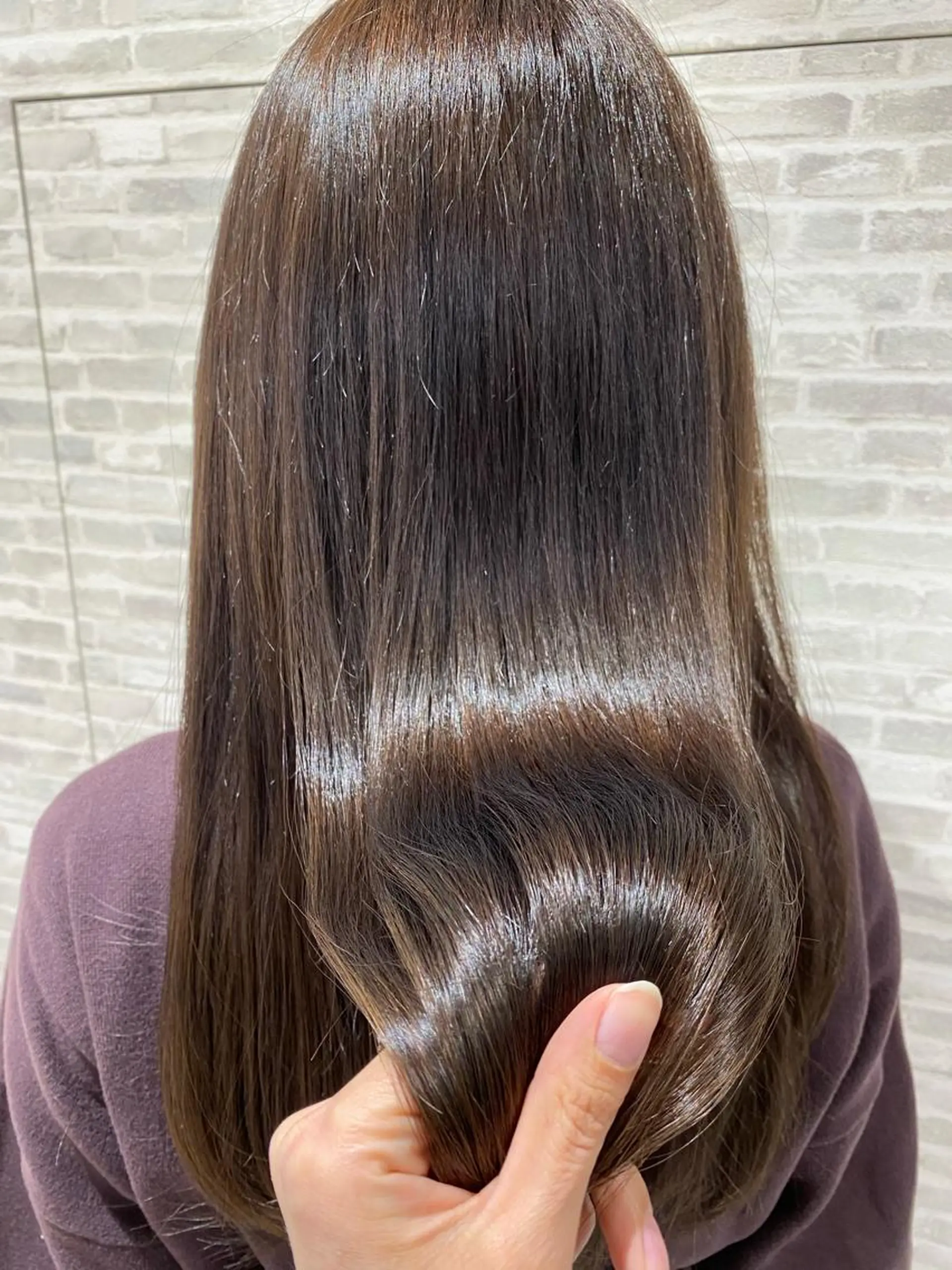 ロング カラー ブルーカラー ブルージュ an池袋本店所属・🌷吉野ひかり🌷 カットモデル募集✂️のヘアスタイル