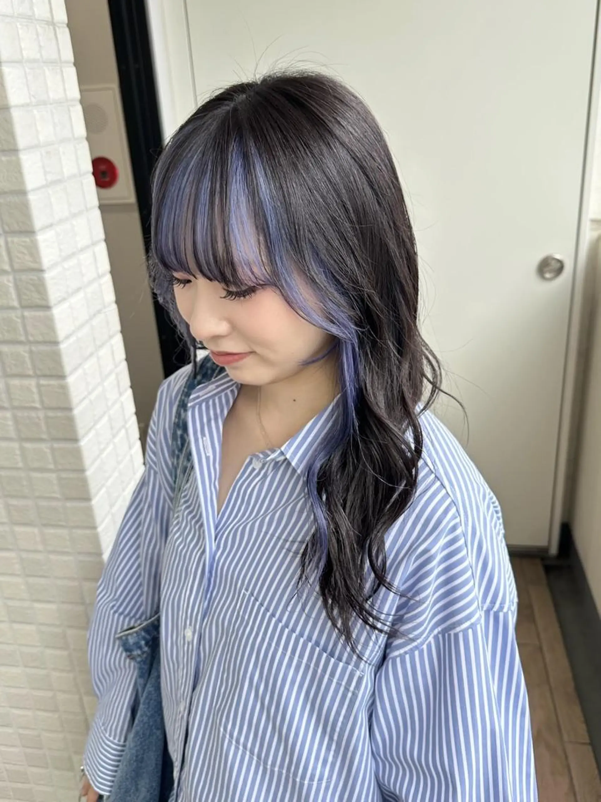 ロング カラー ブリーチ ダブルカラー ヘアカラー トリートメント ✨【公式】 juhl.横浜✨のヘアスタイル