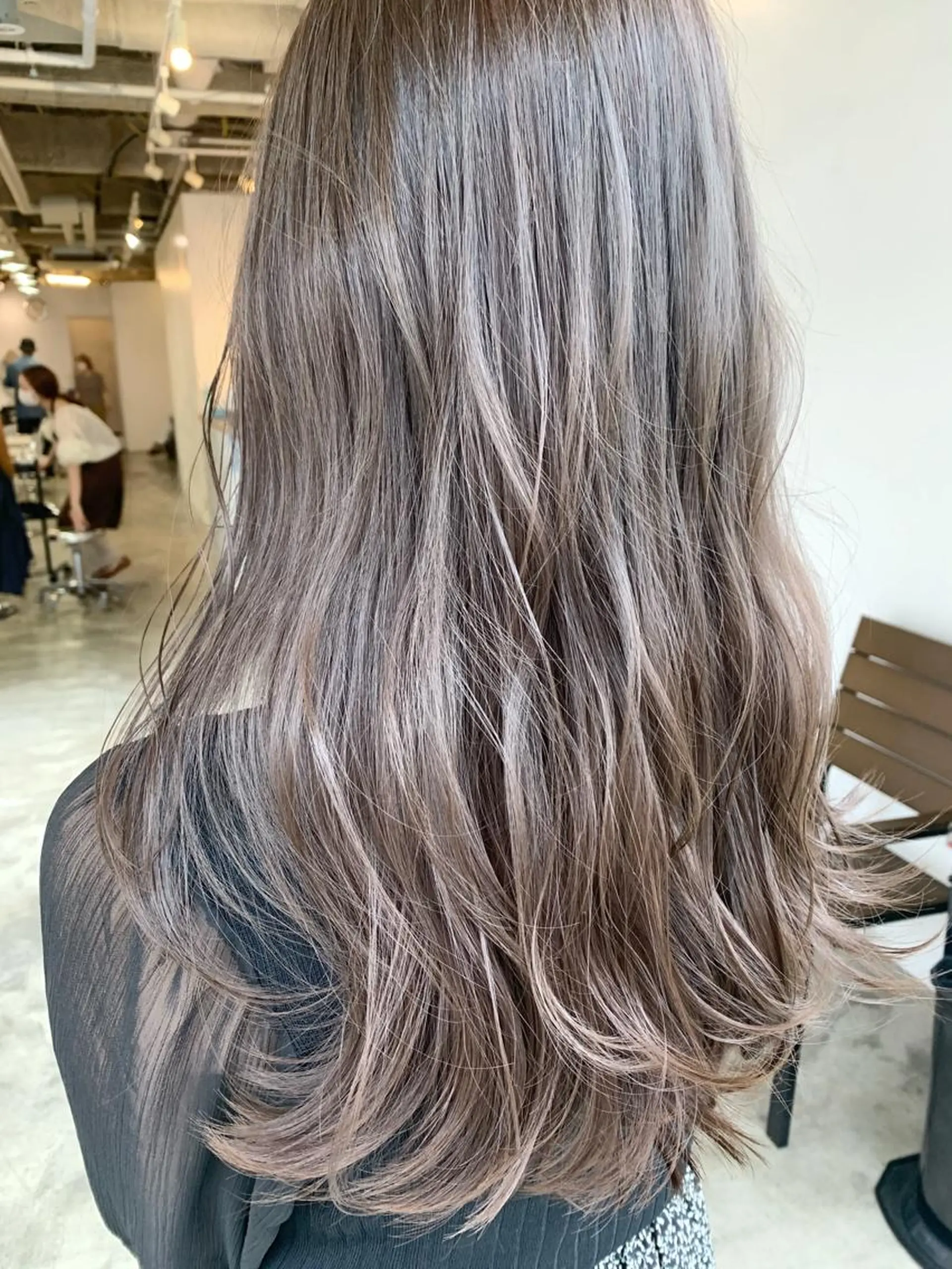 ロング ヘアカラー フリーランス　美容師 cayocoのヘアスタイル