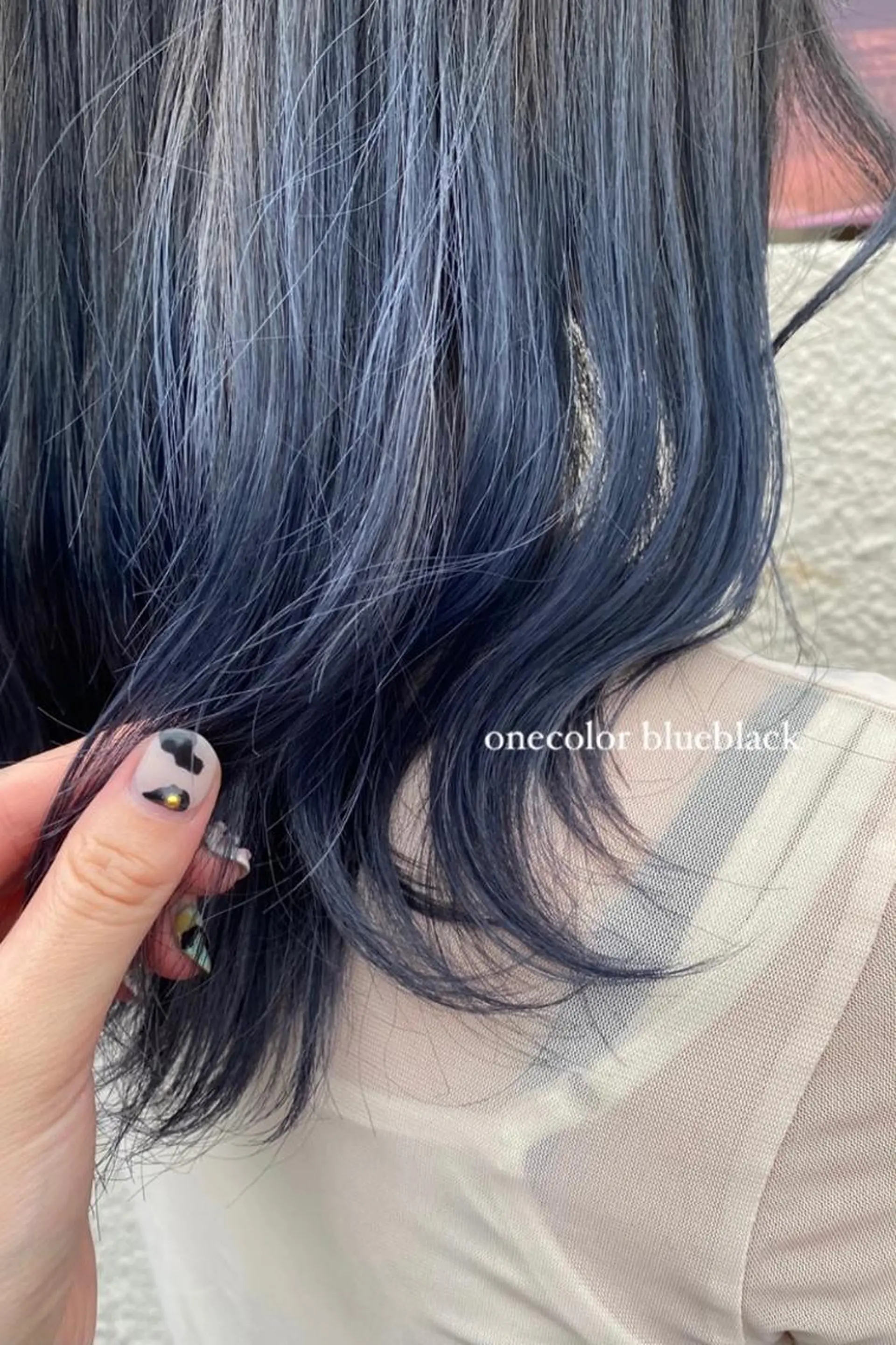 セミロング カラー niconail 千歳烏山店所属・niconail 🧣ayu 📍烏山のネイルデザイン