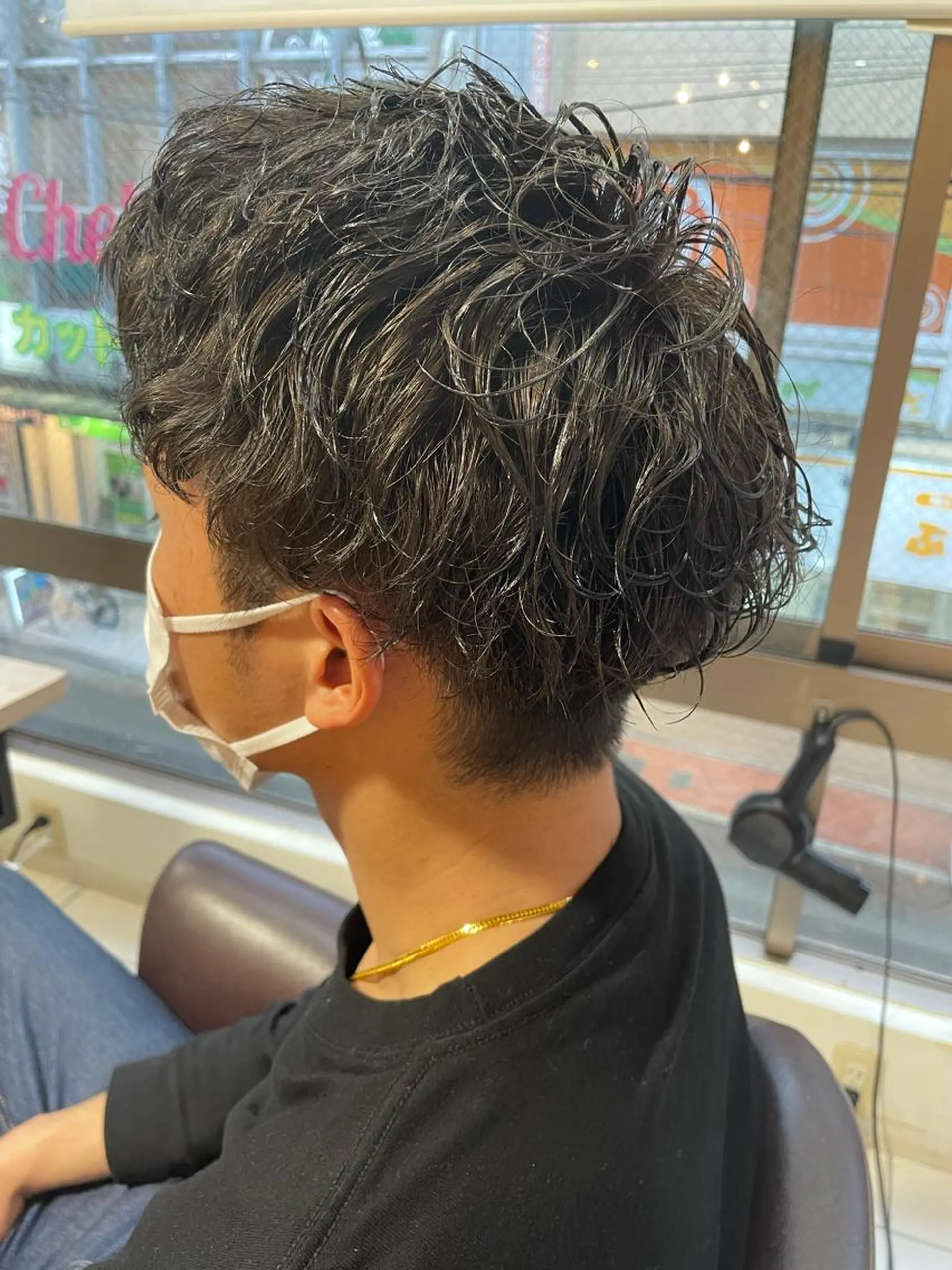 ショート パーマ メンズ 辻堂メンズ特化 YU-YAのヘアスタイル