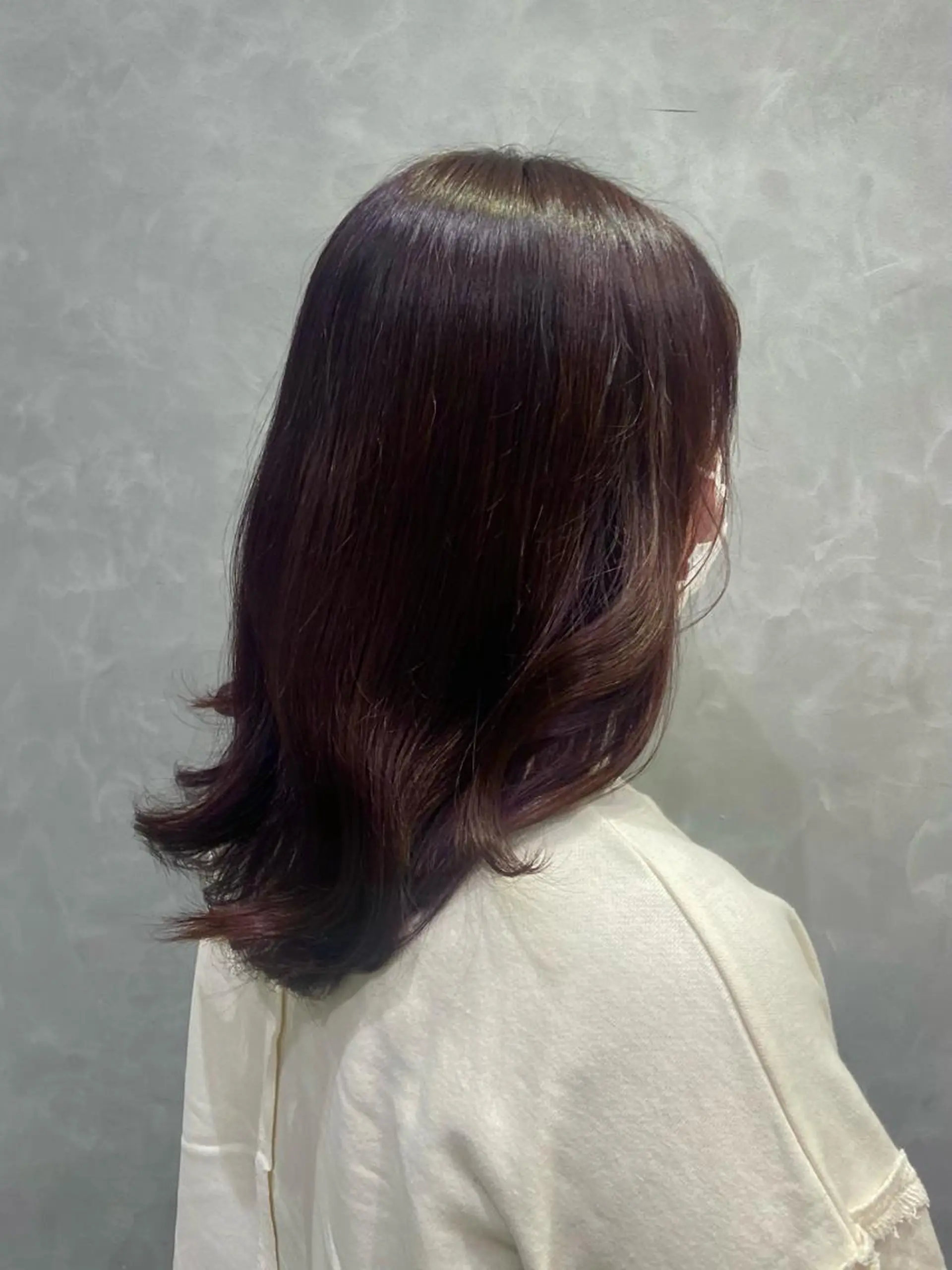 セミロング カラー M.SLASH  みなとみらい馬車道所属・M.SLASH ✂︎hinakoのヘアスタイル