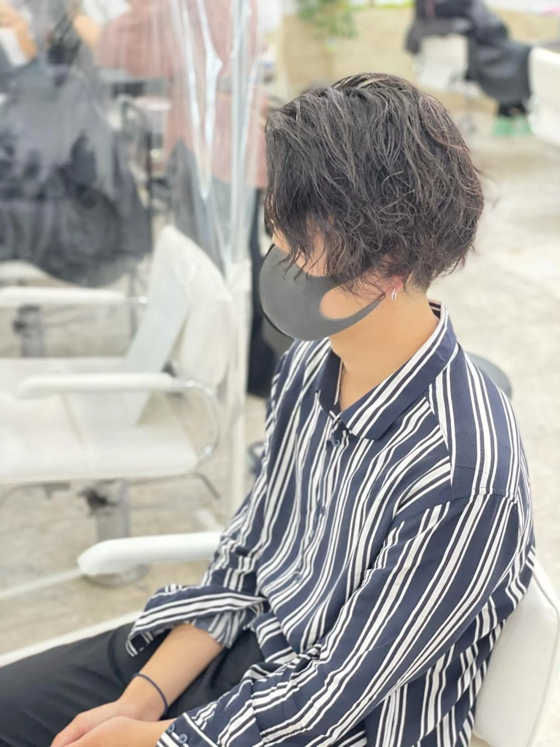 パーマ メンズ メンズパーマ 相武台ショート特化 💐川崎希💐のヘアスタイル