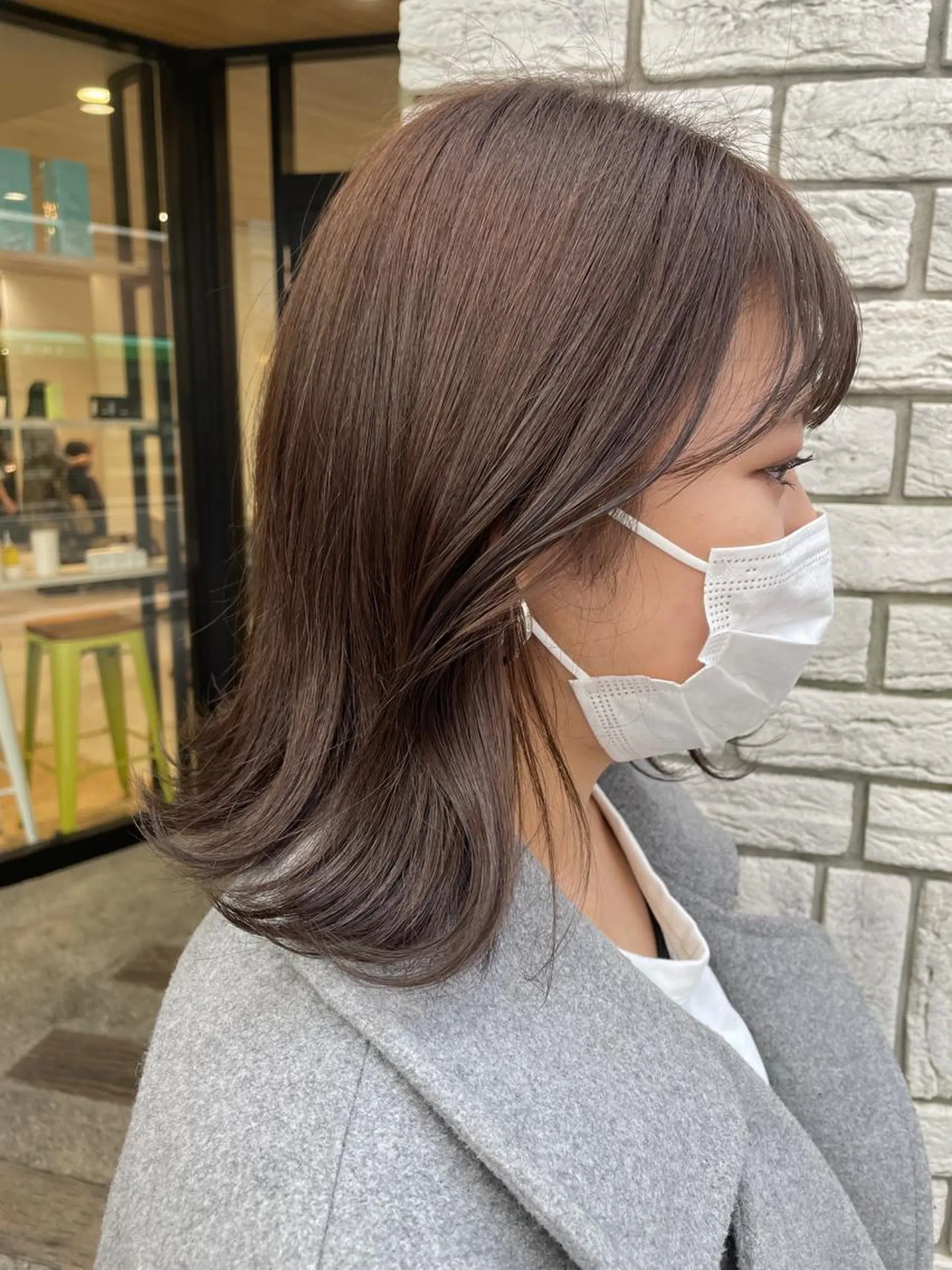 ミディアム カラー/レイヤー/ 髪質改善/PAAQのヘアスタイル