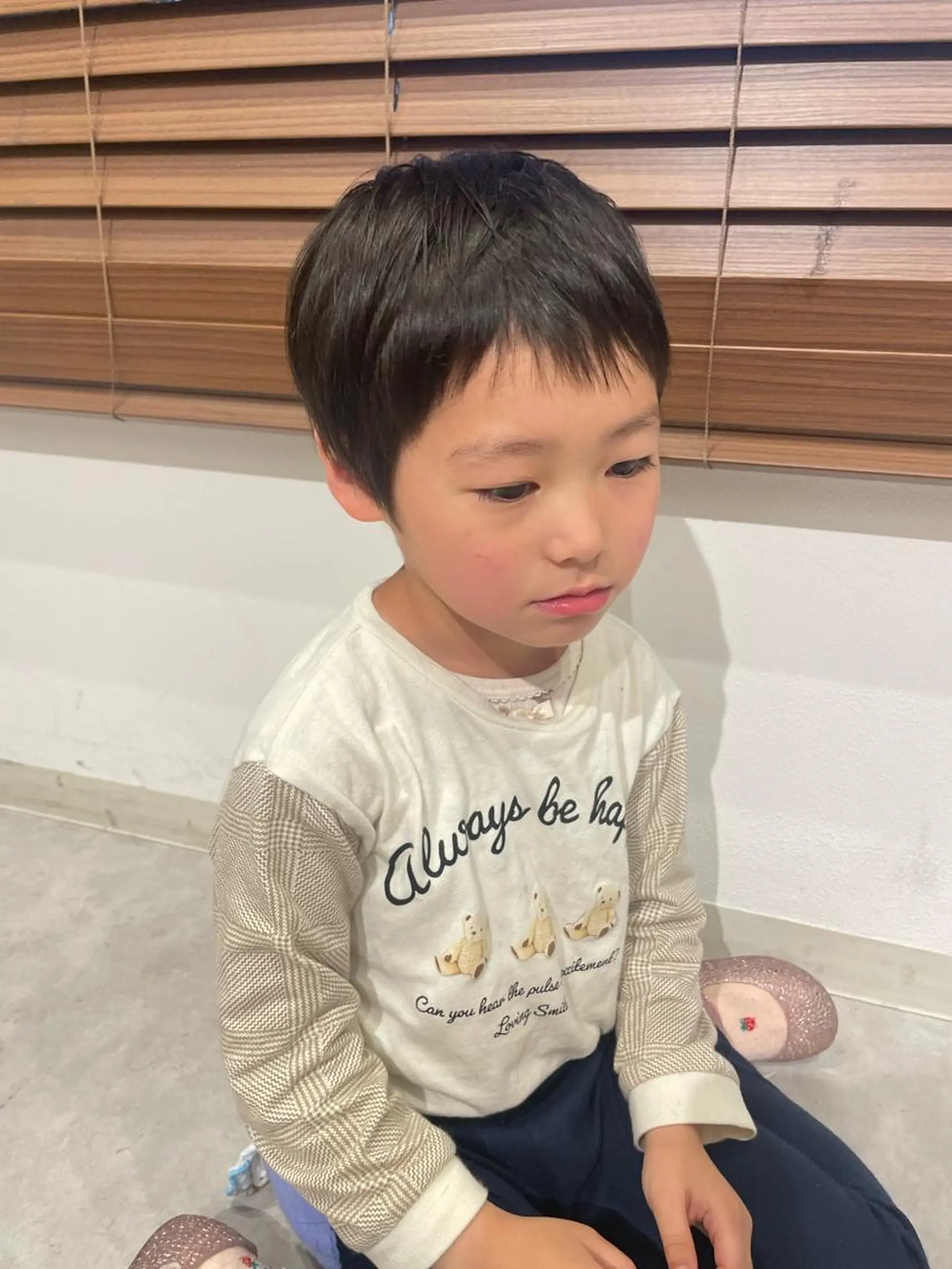 ショート キッズ riddle hair(駒生)所属・山越 美裕樹のヘアスタイル