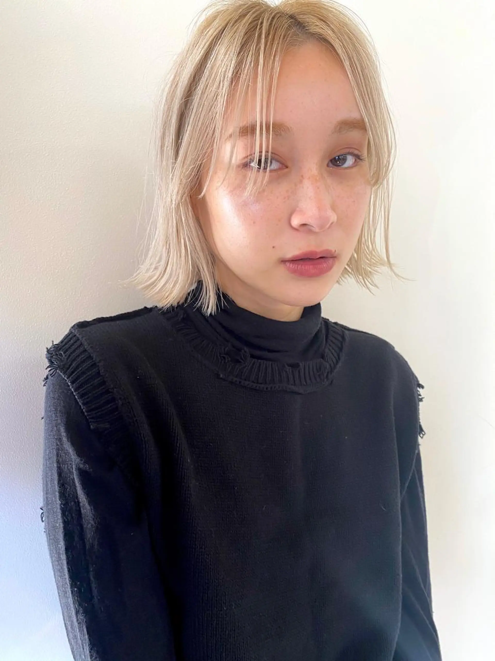 ミディアム カラー パーマ ヘアアレンジ ネイル マツエク・マツパ アイブロウ 当日予約OK!! メンズカット/カラーのヘアスタイル