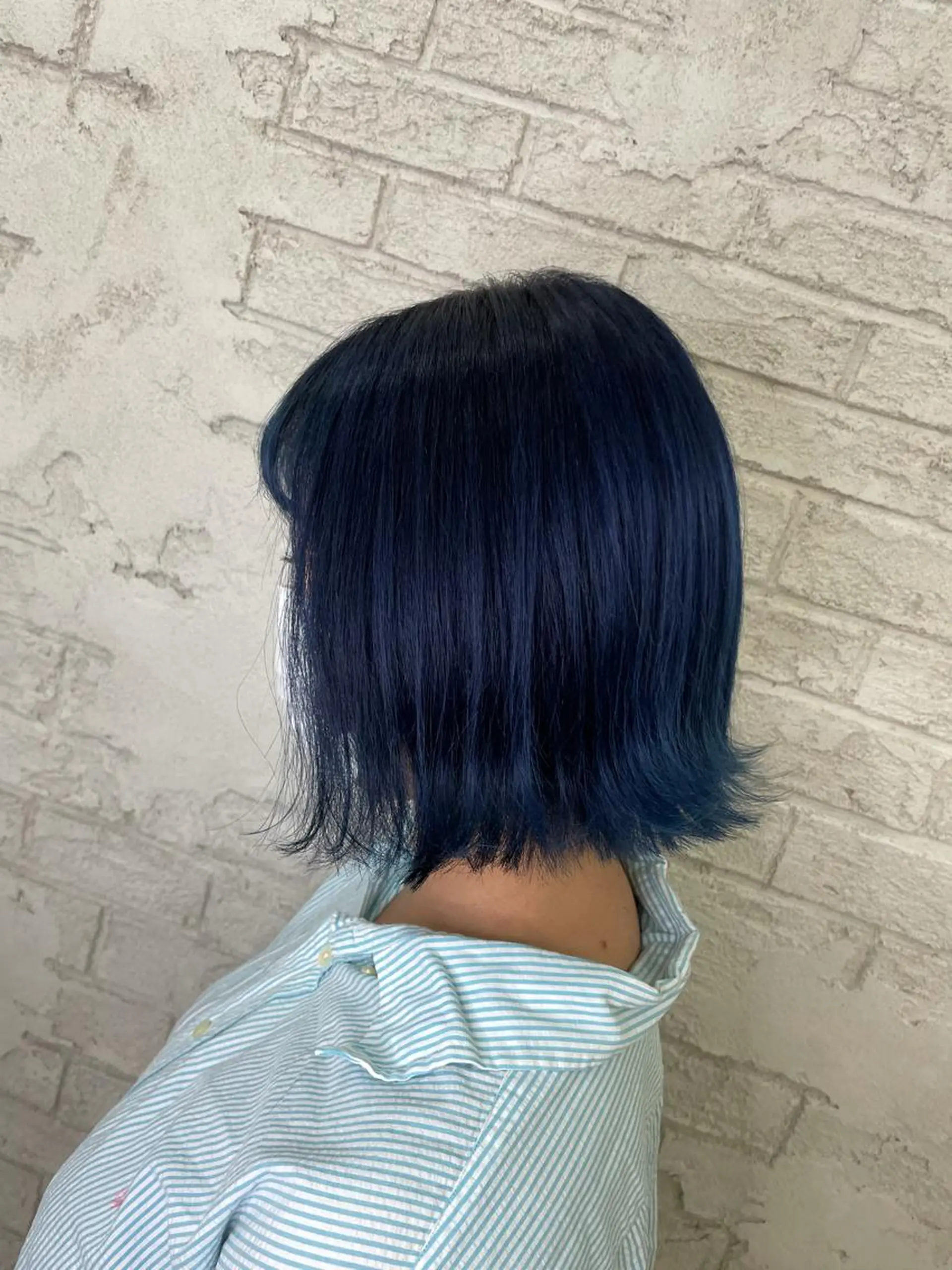 ショート カラー ブルーカラー ダブルカラー イルミナカラー ブリーチ特化 ハイトーンRYOYAのヘアスタイル