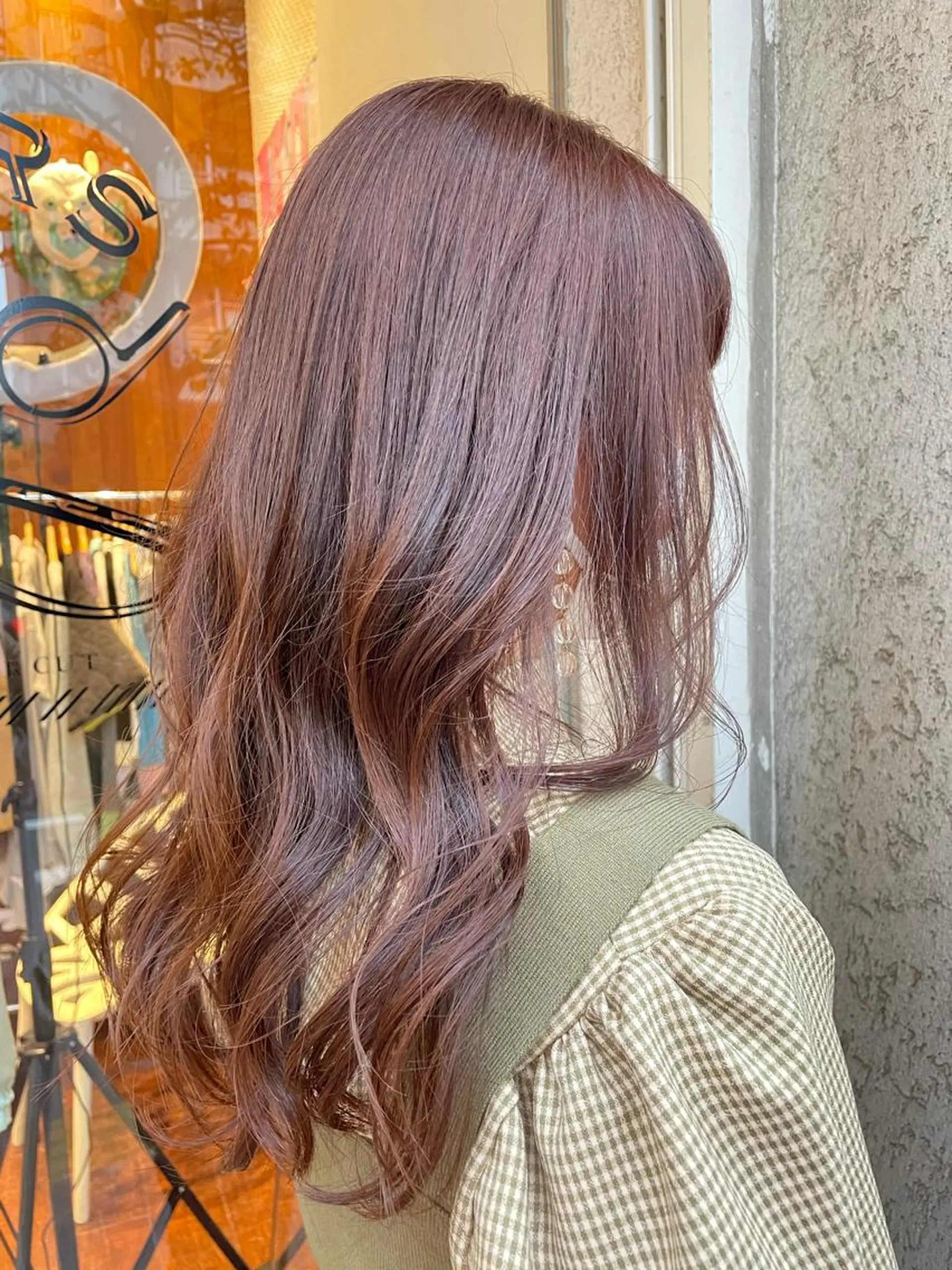 ロング カラー 卒業式のヘアスタイル カット ヘアカラー トリートメント CoCooN 店長 さのえみのヘアスタイル