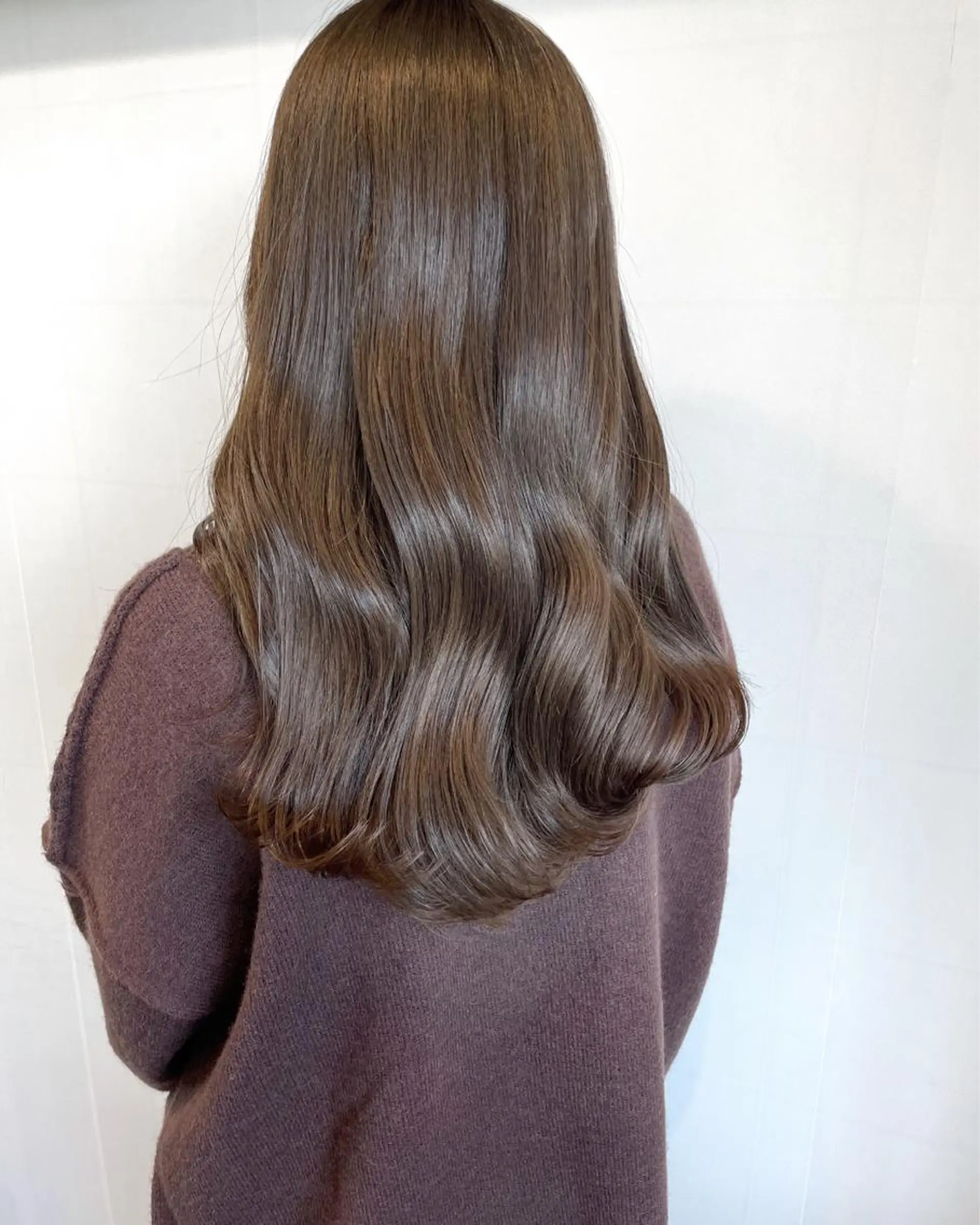 セミロング カラー ヘアアレンジ ヘアカラー 徳永 実沙のヘアスタイル