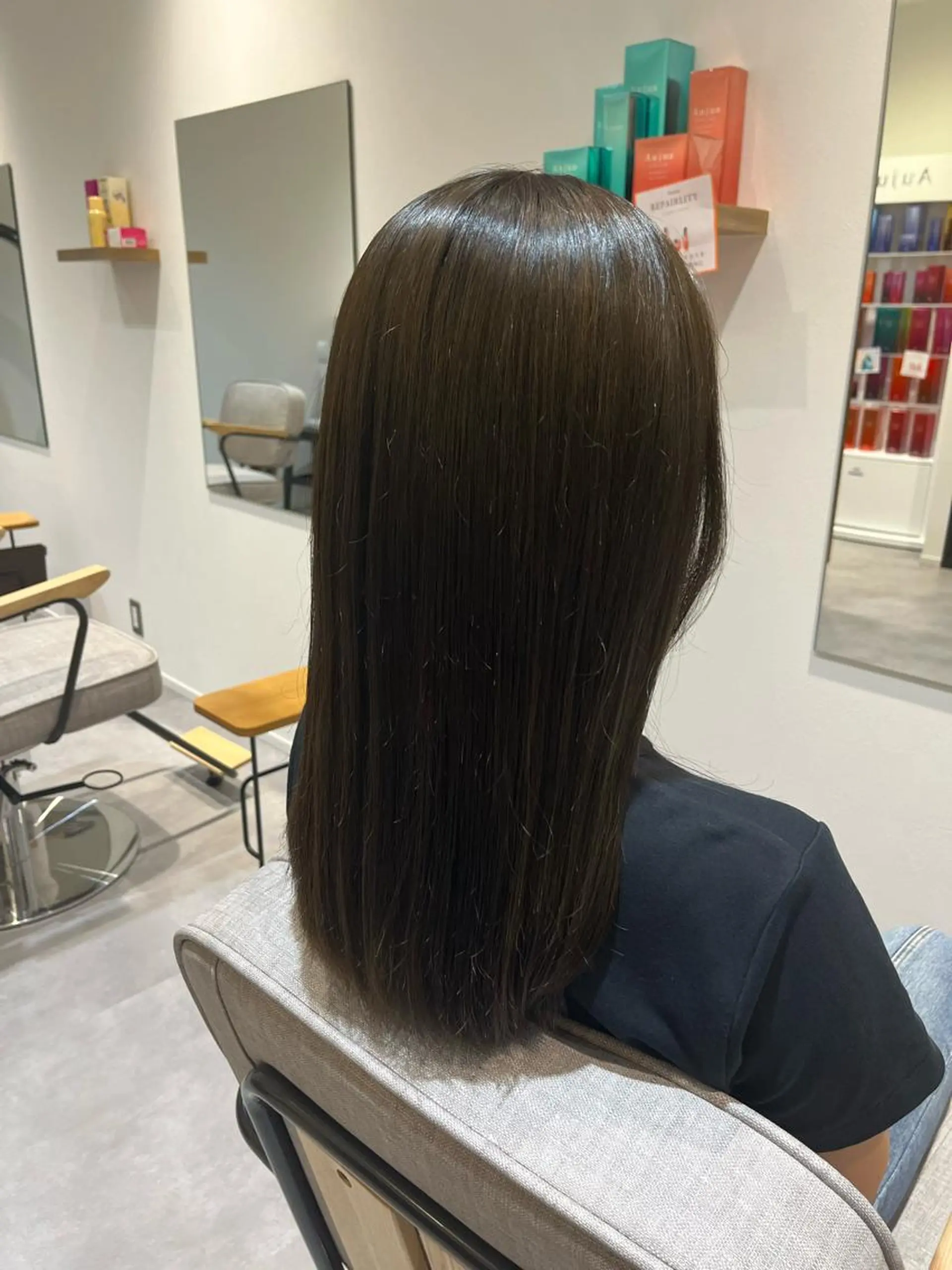 ロング 仁科 亮祐 📍センター北のヘアスタイル