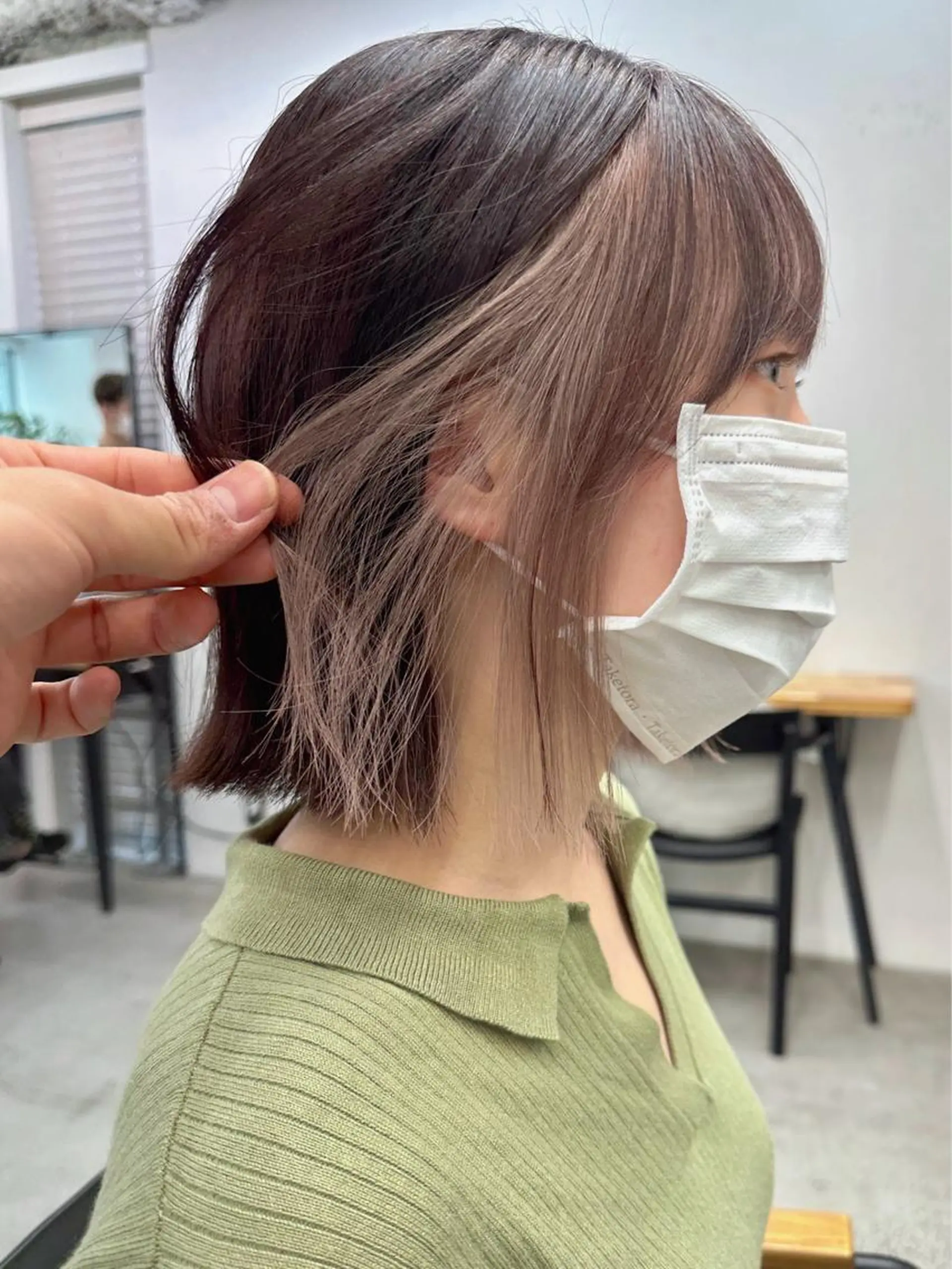 カラー ブリーチダブルカラー 【koide】のヘアスタイル