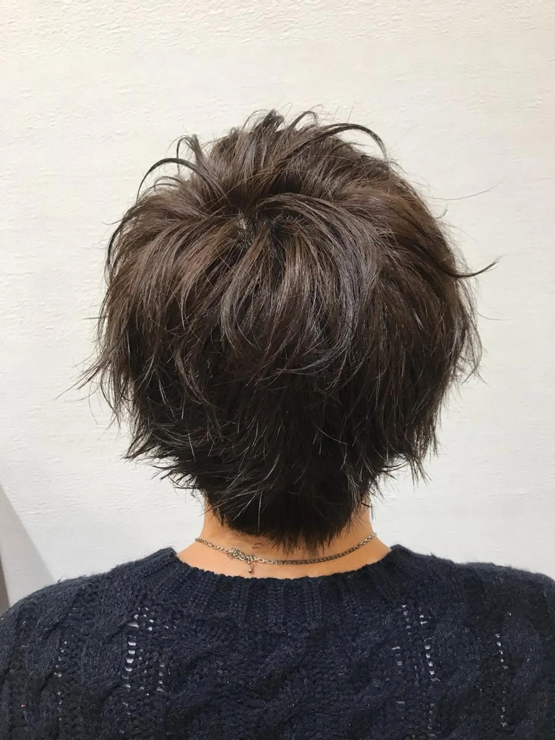ショート カラー ヘアアレンジ Ma hoのヘアスタイル