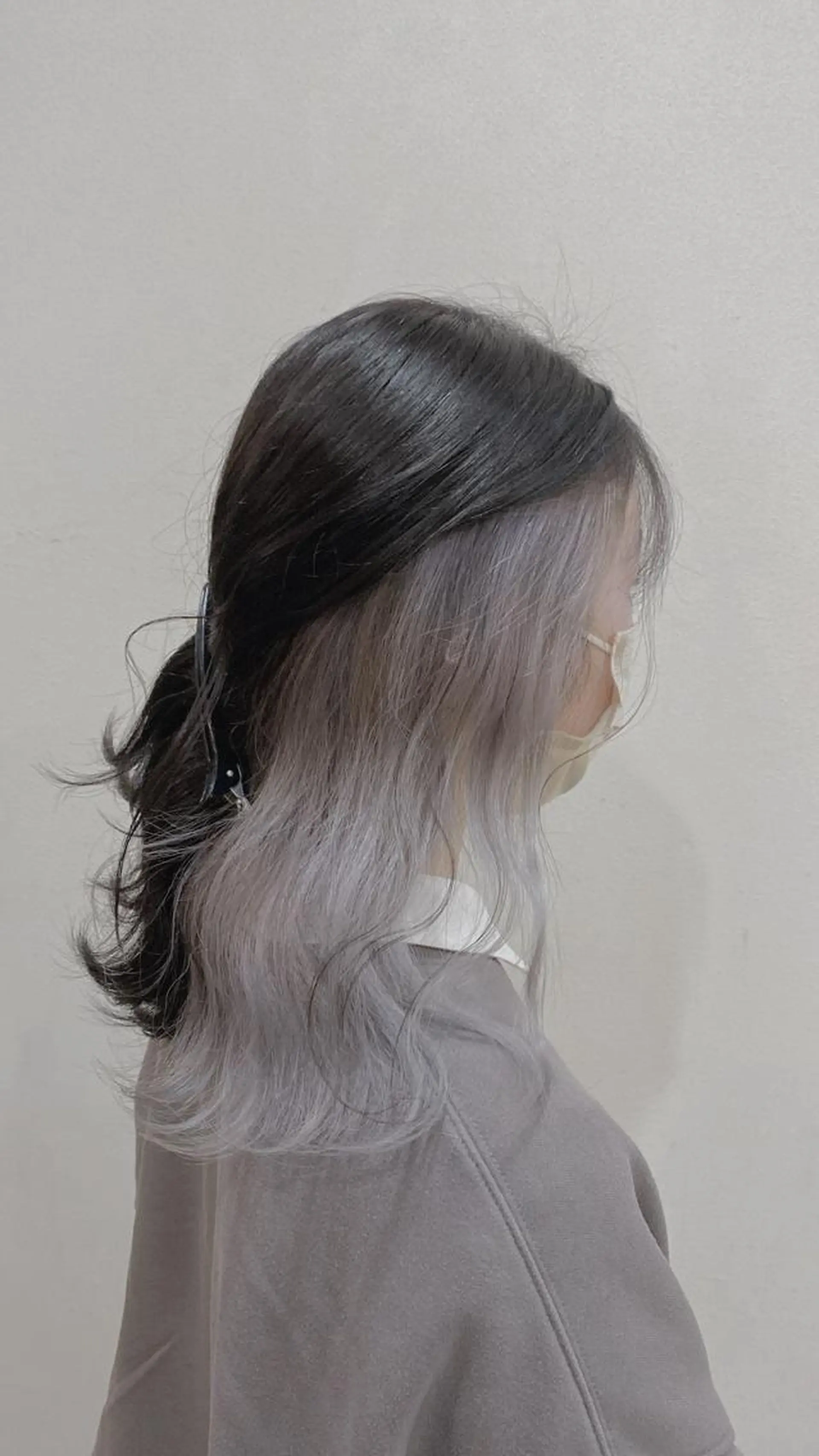 セミロング 🥀デザインカラー 難波　秀喜🥀のヘアスタイル