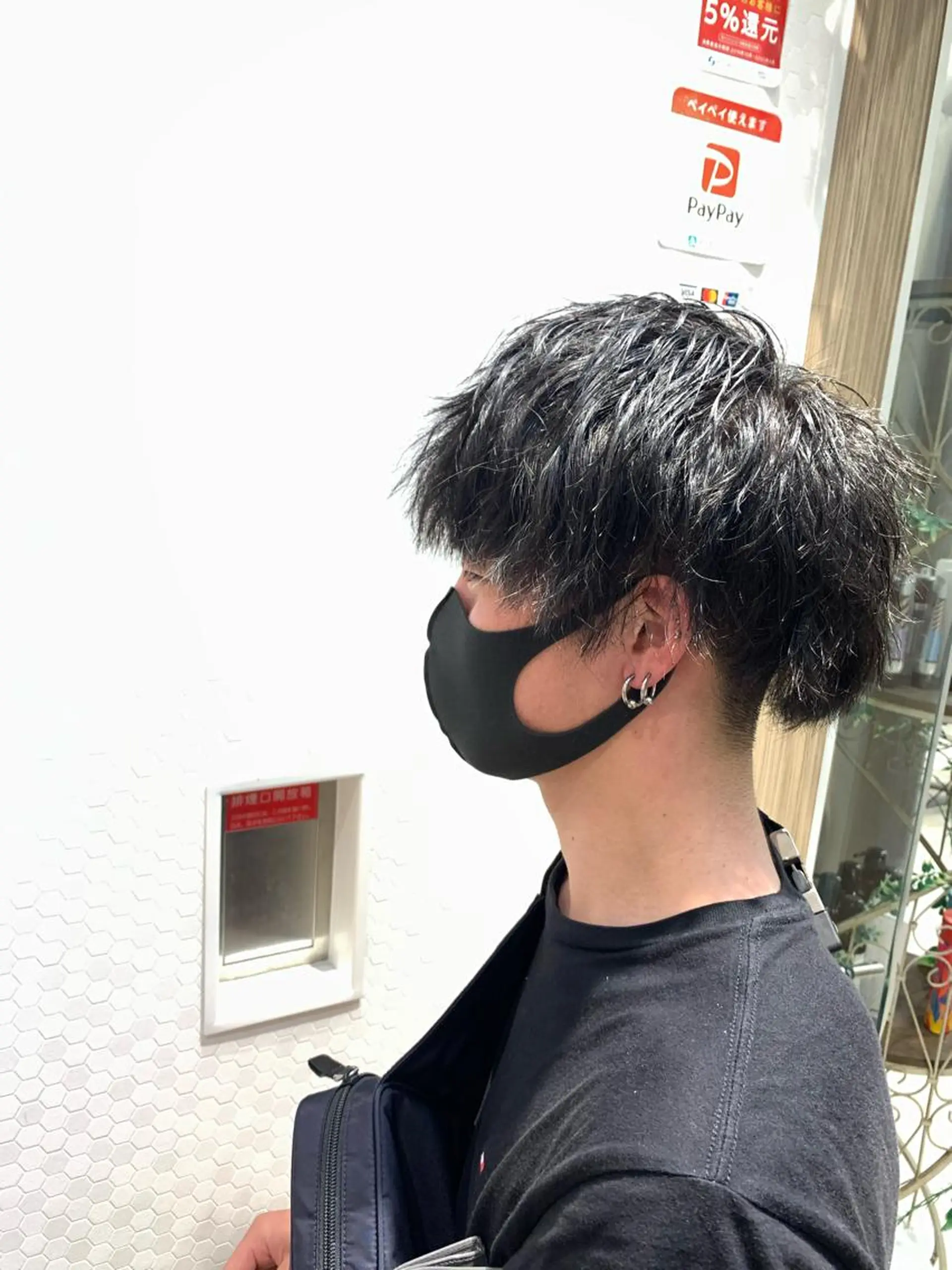 ショート パーマ 大橋 一智のヘアスタイル