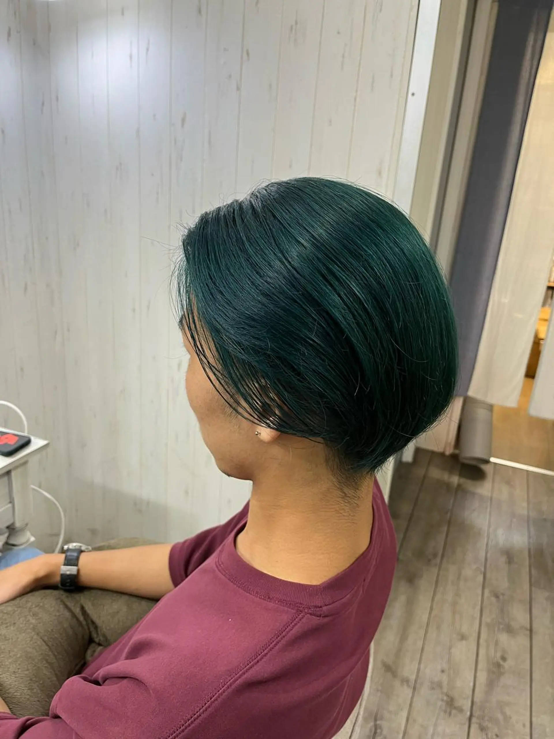 カラー メンズ ヘアカラー トリートメント イシジマ タカナリのヘアスタイル