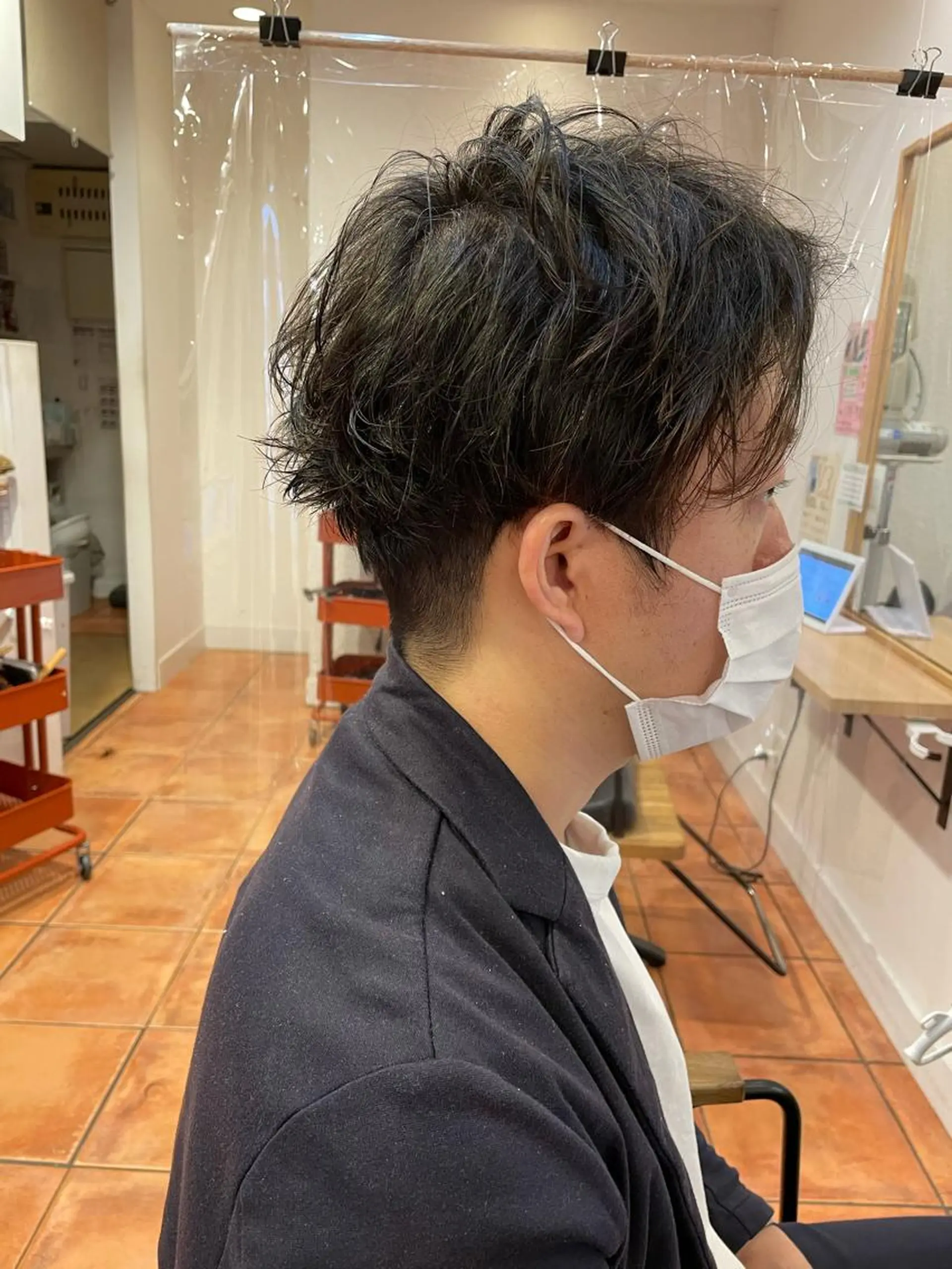メンズ 中田 海斗のヘアスタイル