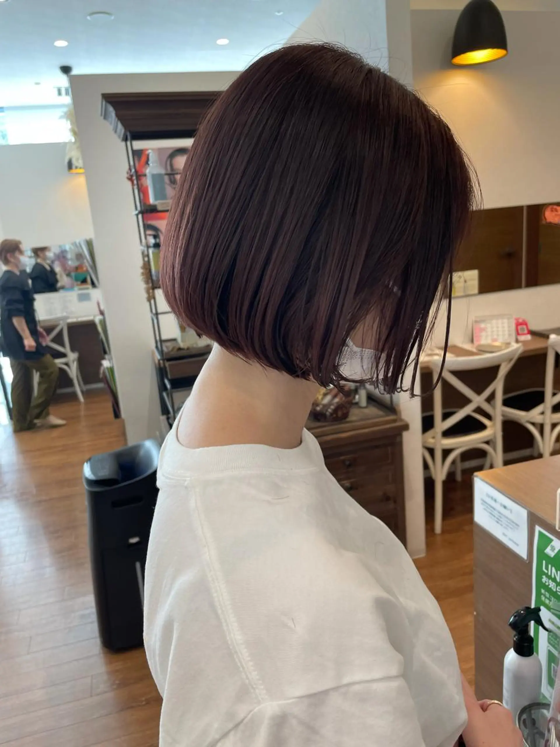 ショート カラー ピンクカラー カット ヘアカラー トリートメント 髪質改善/ブリーチ 田代 龍我のヘアスタイル