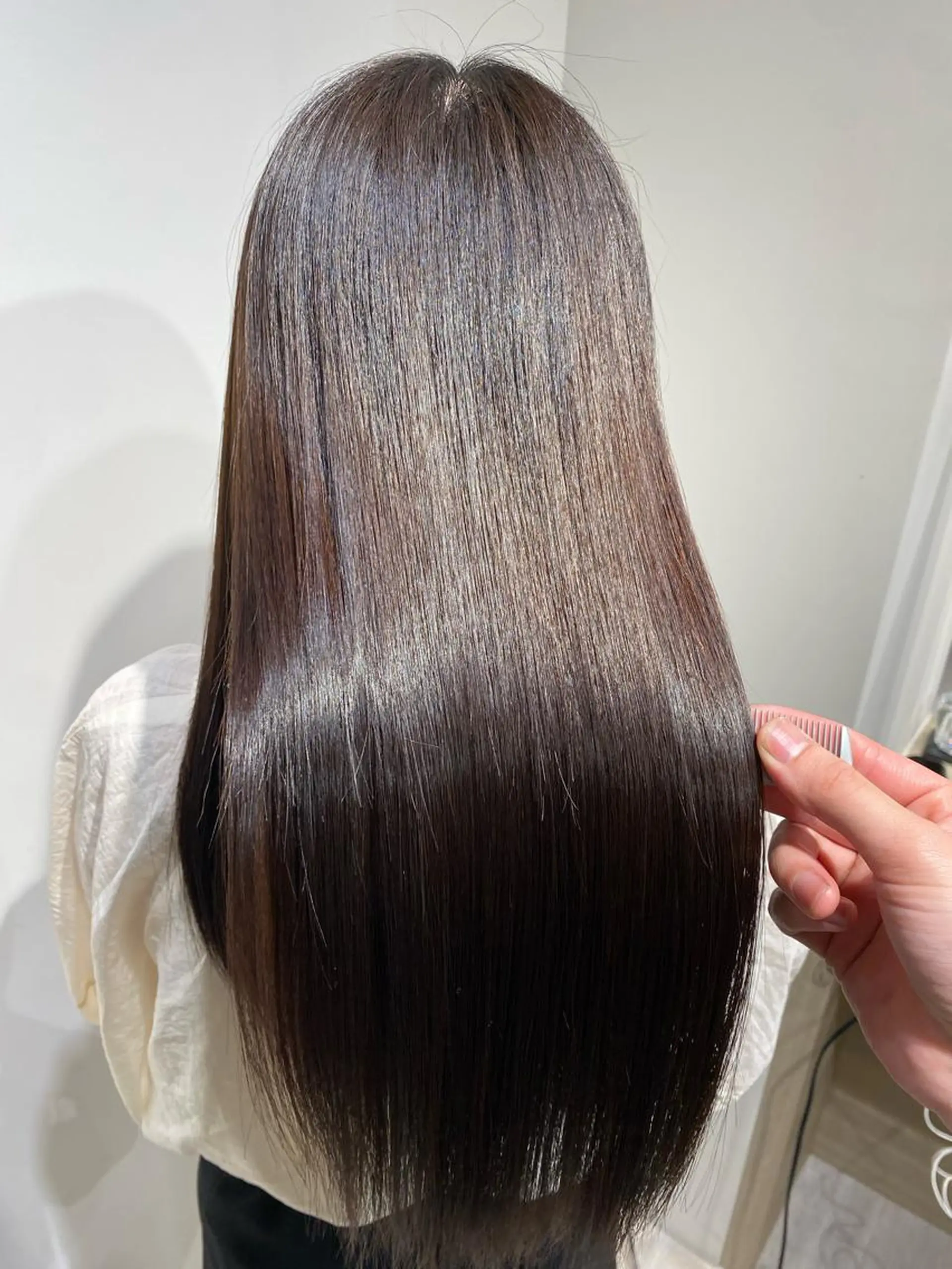 セミロング カット ヘアカラー Ra-Ffichi by siun所属・宮田海聖 ナチュラル/美髪のヘアスタイル