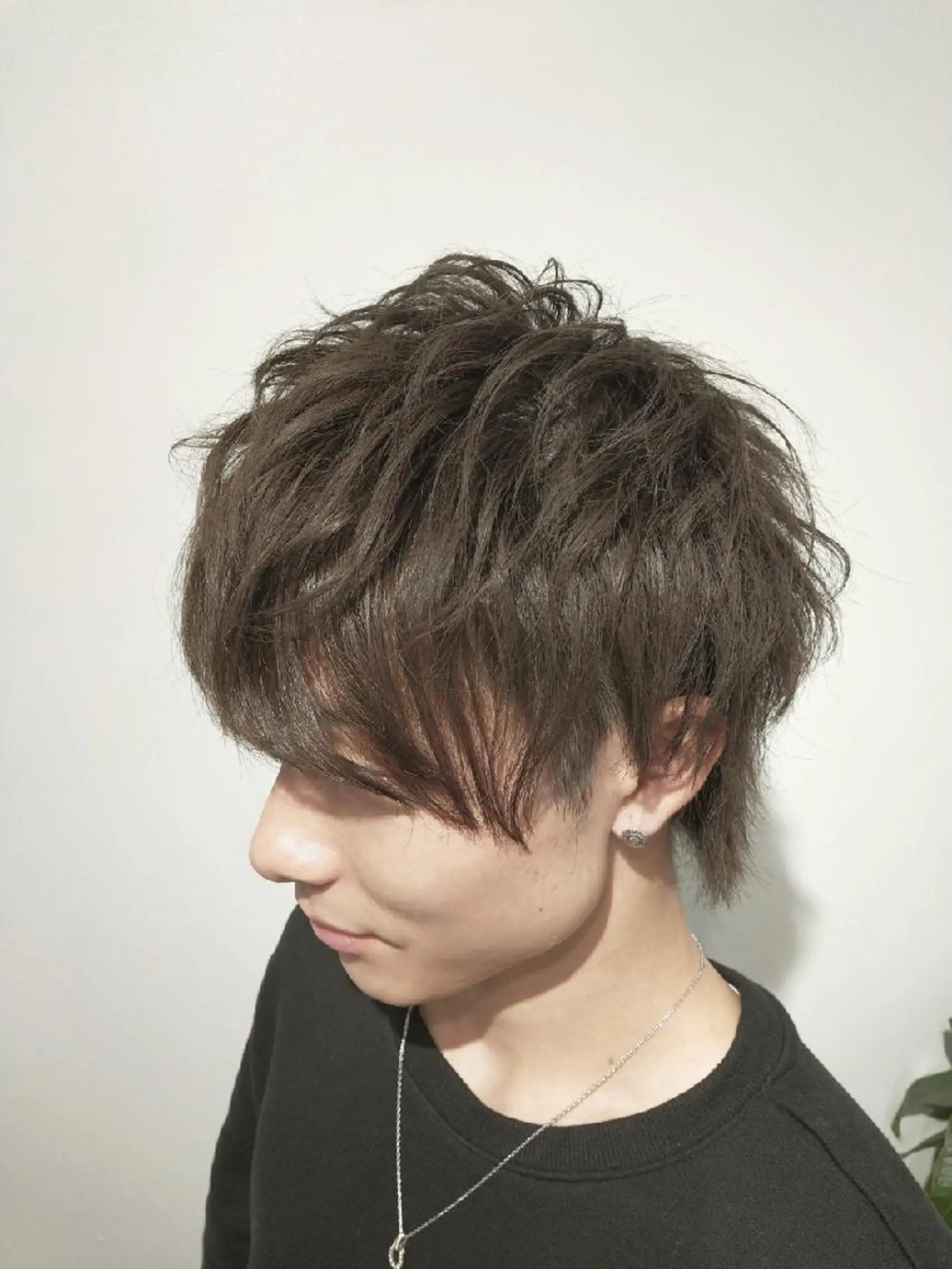 ショート カラー メンズ アディクシーカラー グレージュ メンズ専門 Stylist吉川のヘアスタイル