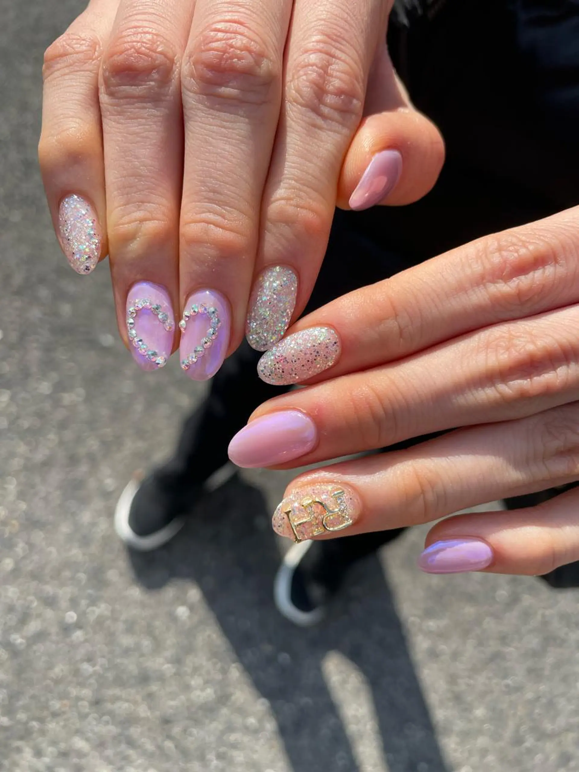 ロング カラー ヘアアレンジ キッズ ネイル マツエク・マツパ アイブロウ 福田 加奈のネイルデザイン