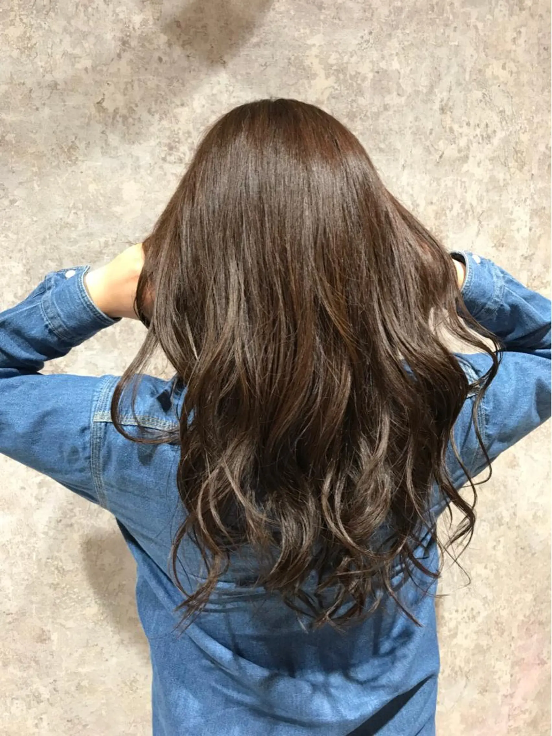セミロング カラー アッシュ ベージュカラー 💈Blanco💈 カラー&ケア🌈のヘアスタイル