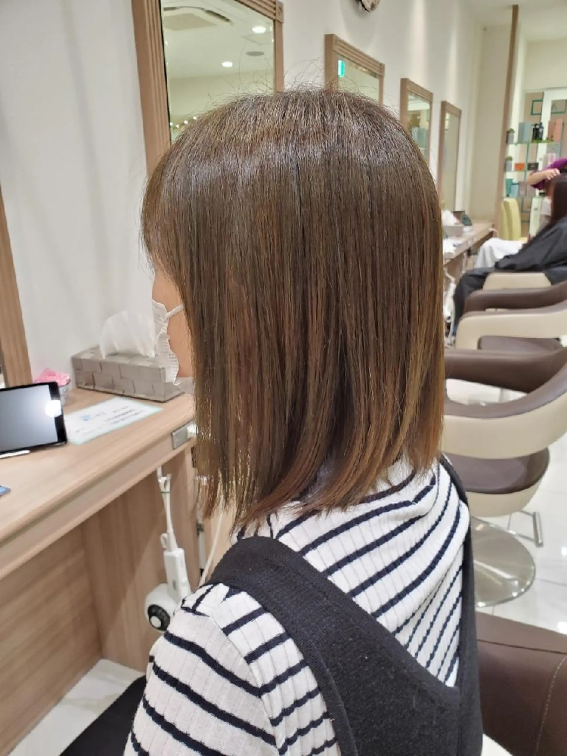 ショート カラー アッシュ イルミナカラー 中村 和貴のヘアスタイル