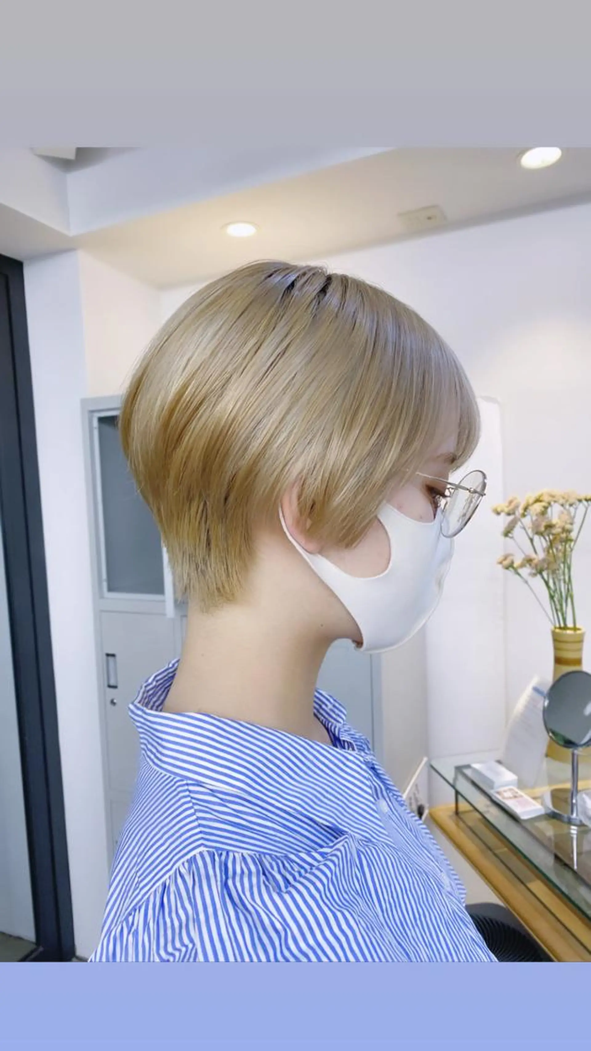 ショート カラー flamme Annaのヘアスタイル