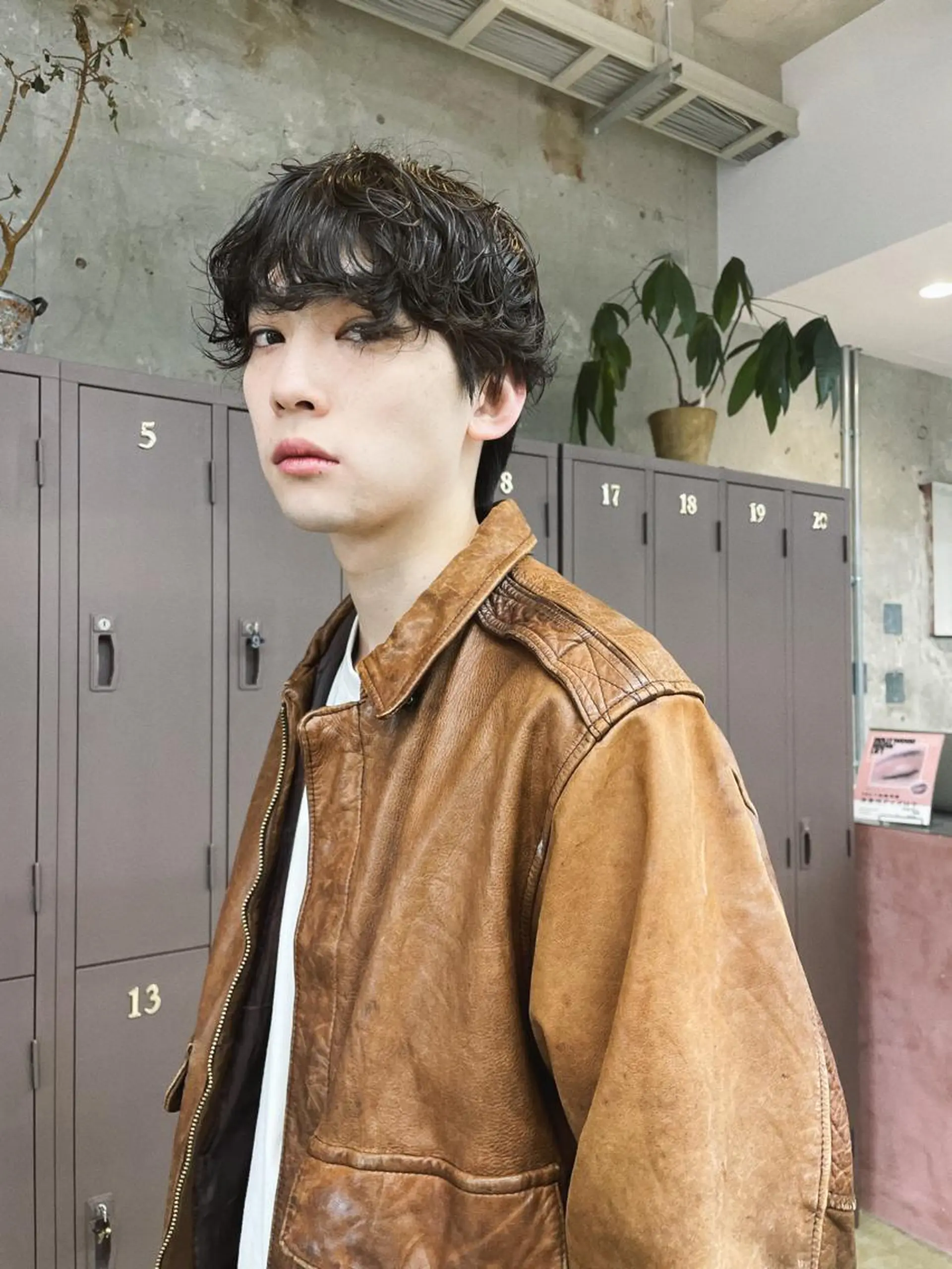 パーマ メンズ カット パーマ メンズ特化/パーマ 山口大輝のヘアスタイル
