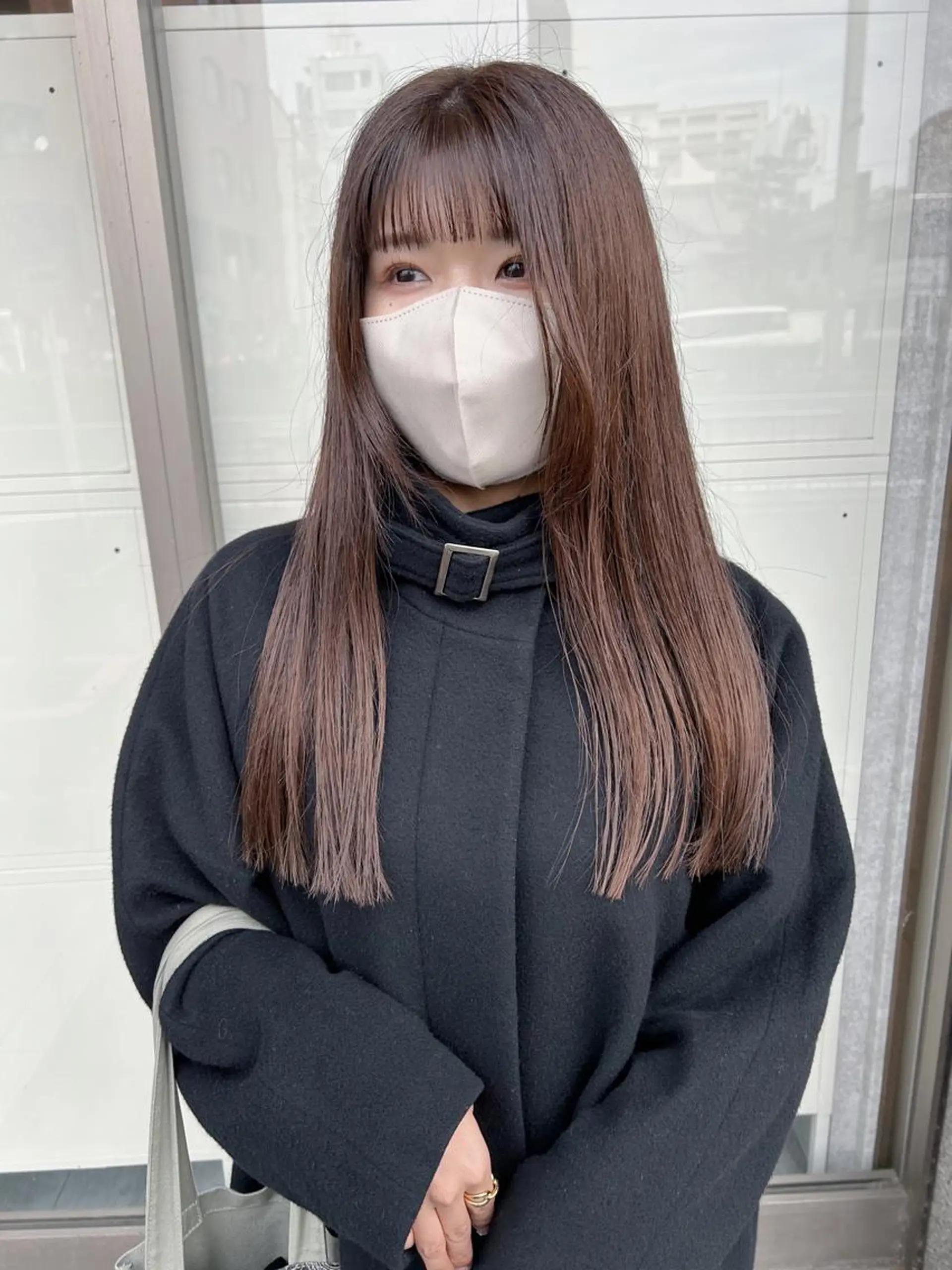 ロング カラー ベージュカラー 透明感カラー ロング カット ヘアカラー ｲﾁｶﾜ ﾐｵ/ minim hairのヘアスタイル