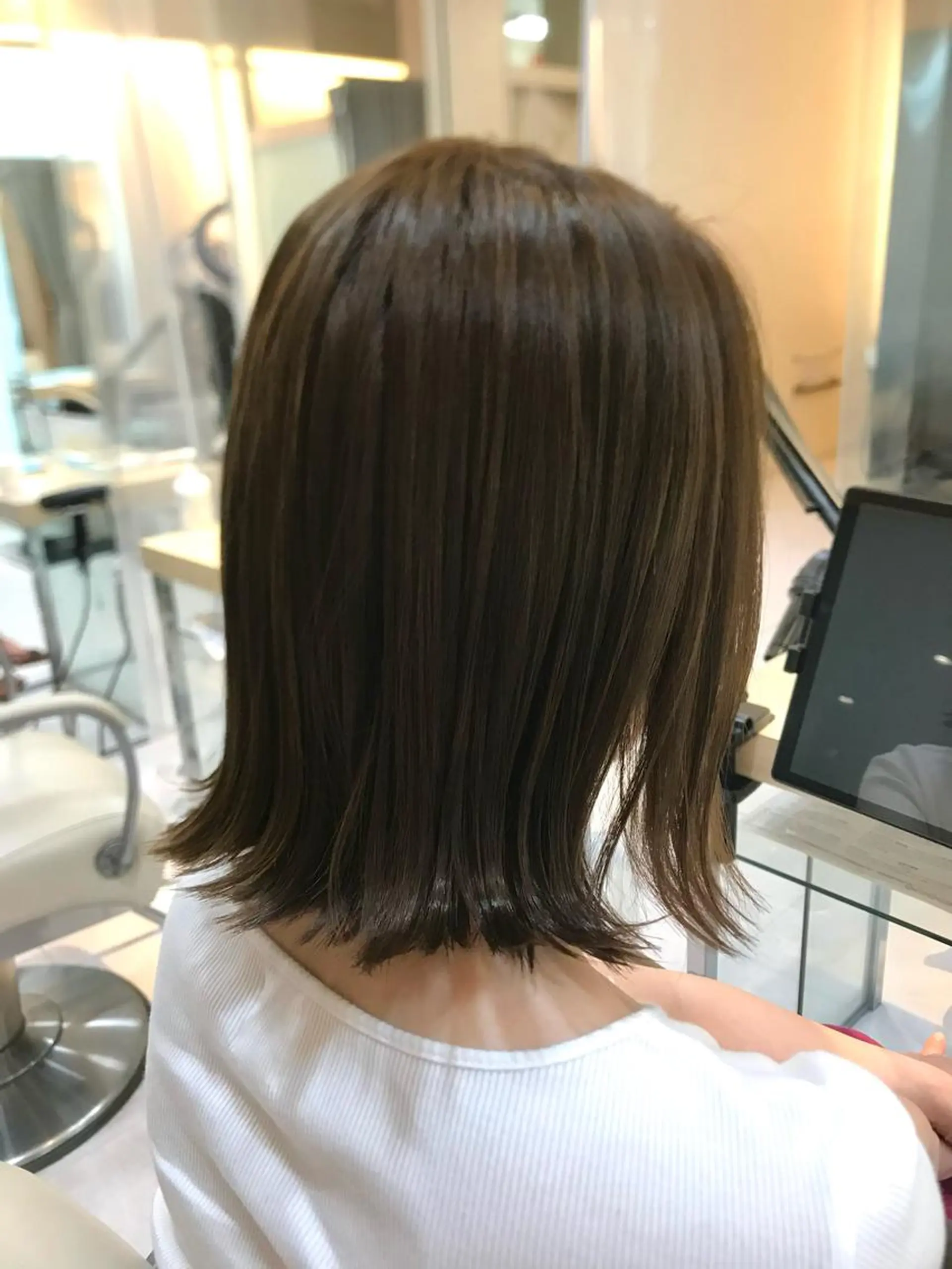 ショート カラー ベージュカラー 後藤 瑞季のヘアスタイル