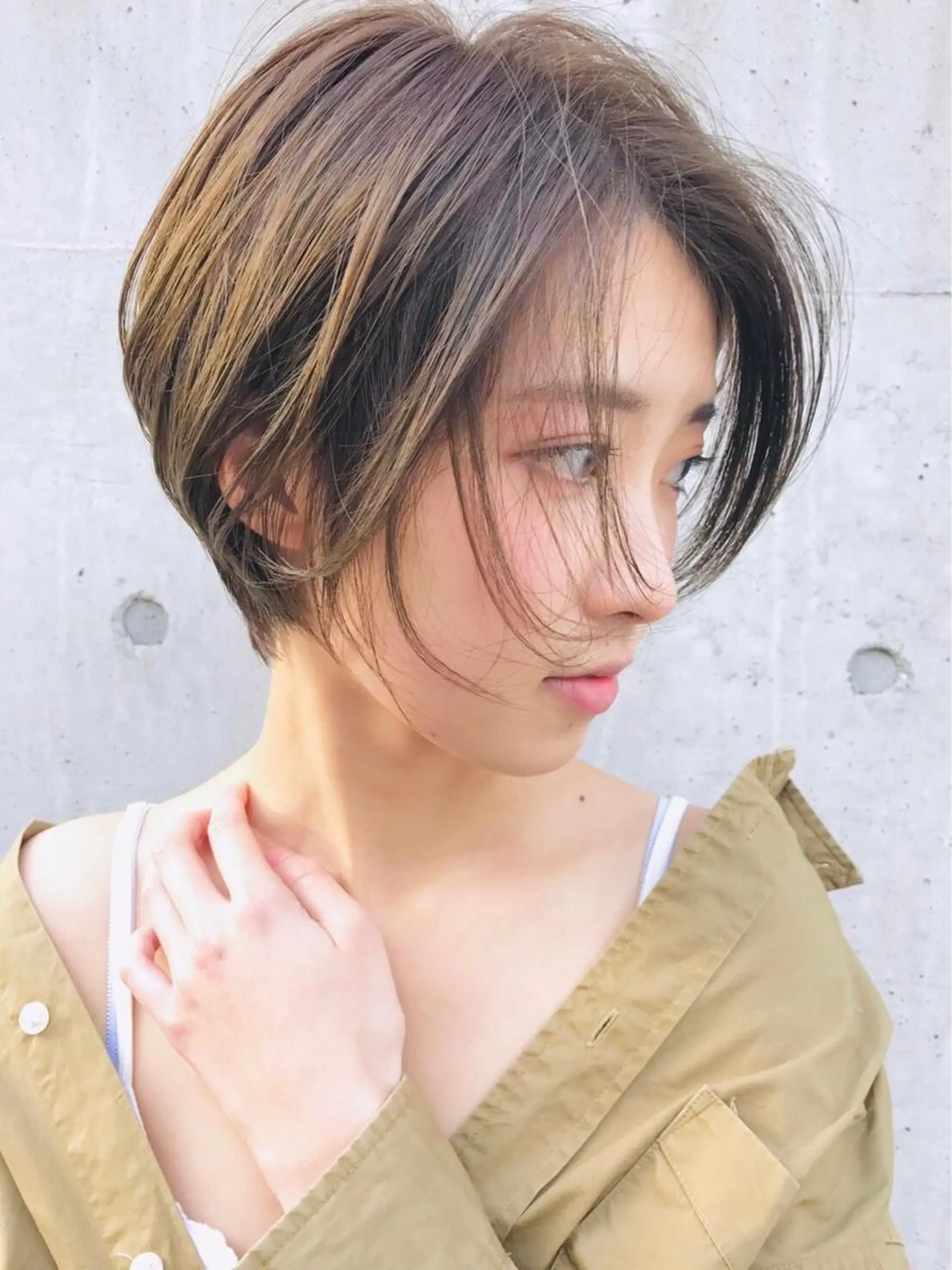 ショート カラー 韓×中くびれヘア💋 髪質改善宇塚元哉💓のヘアスタイル