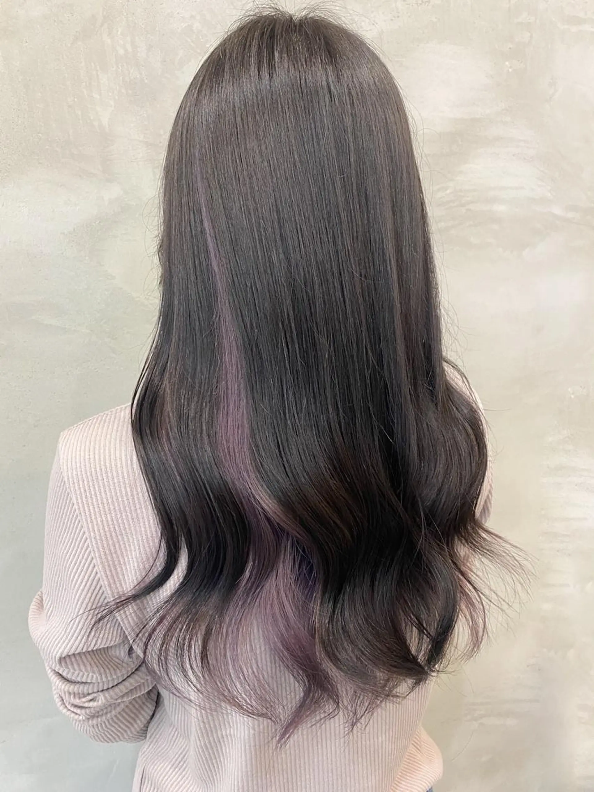 ロング カラー カット ヘアカラー トリートメント pesca 長町南店 OIKAWAのヘアスタイル