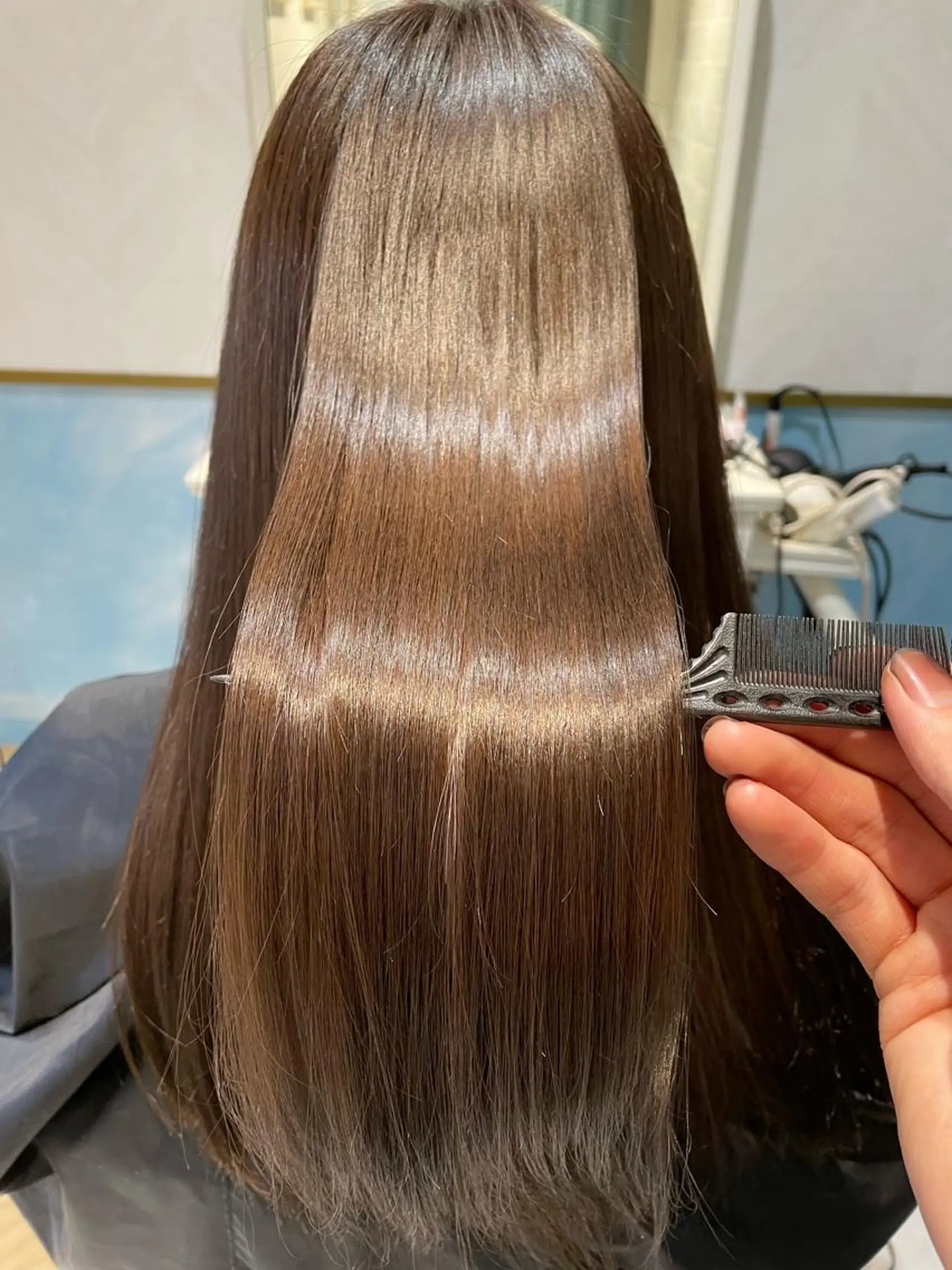 ロング 髪質改善 トリートメント Lond strada所属・✨武村侑哉　韓国風 レイヤー/髪質改善✨のヘアスタイル