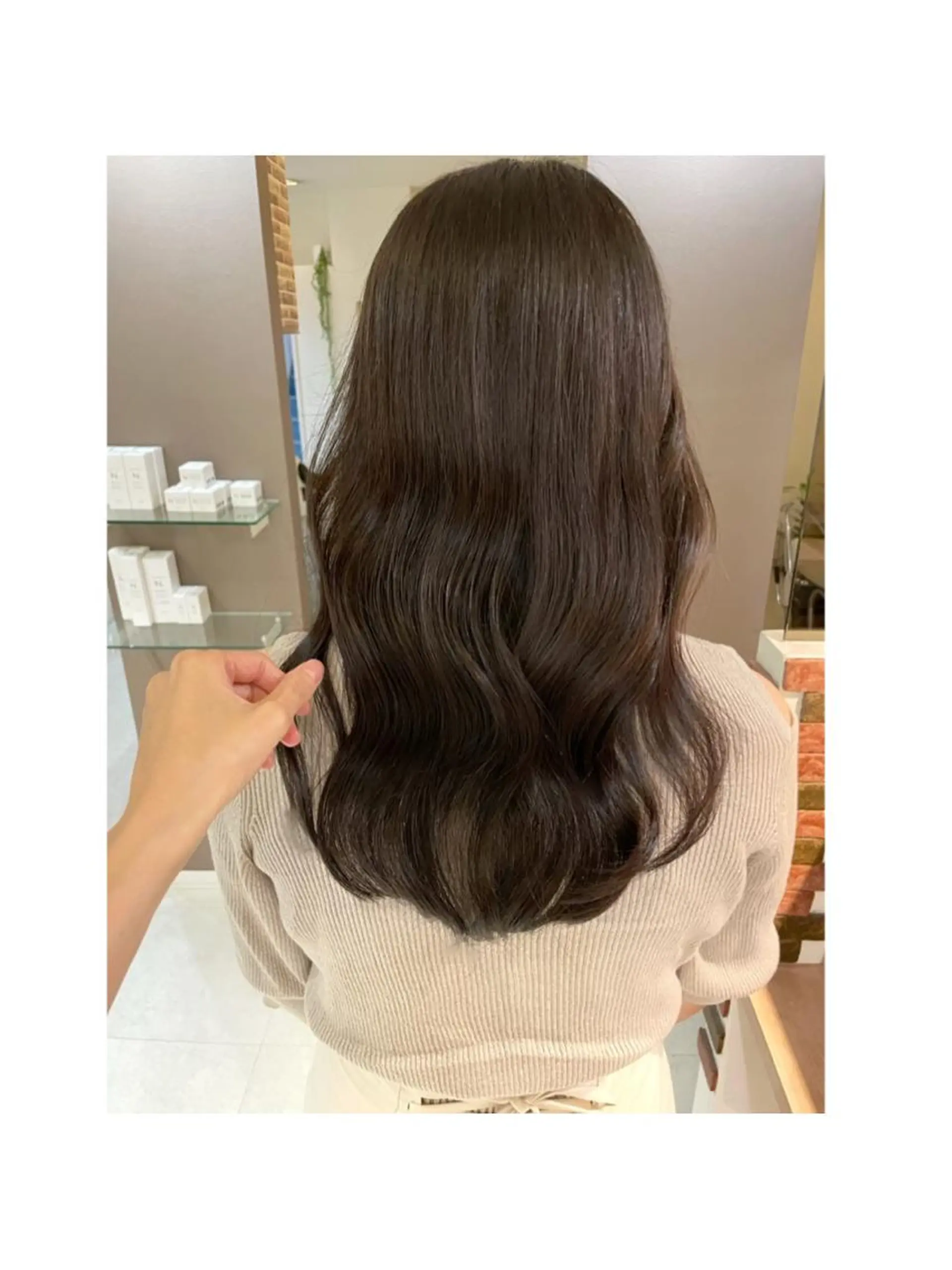 ロング celeste所属・KAI RIKAのヘアスタイル