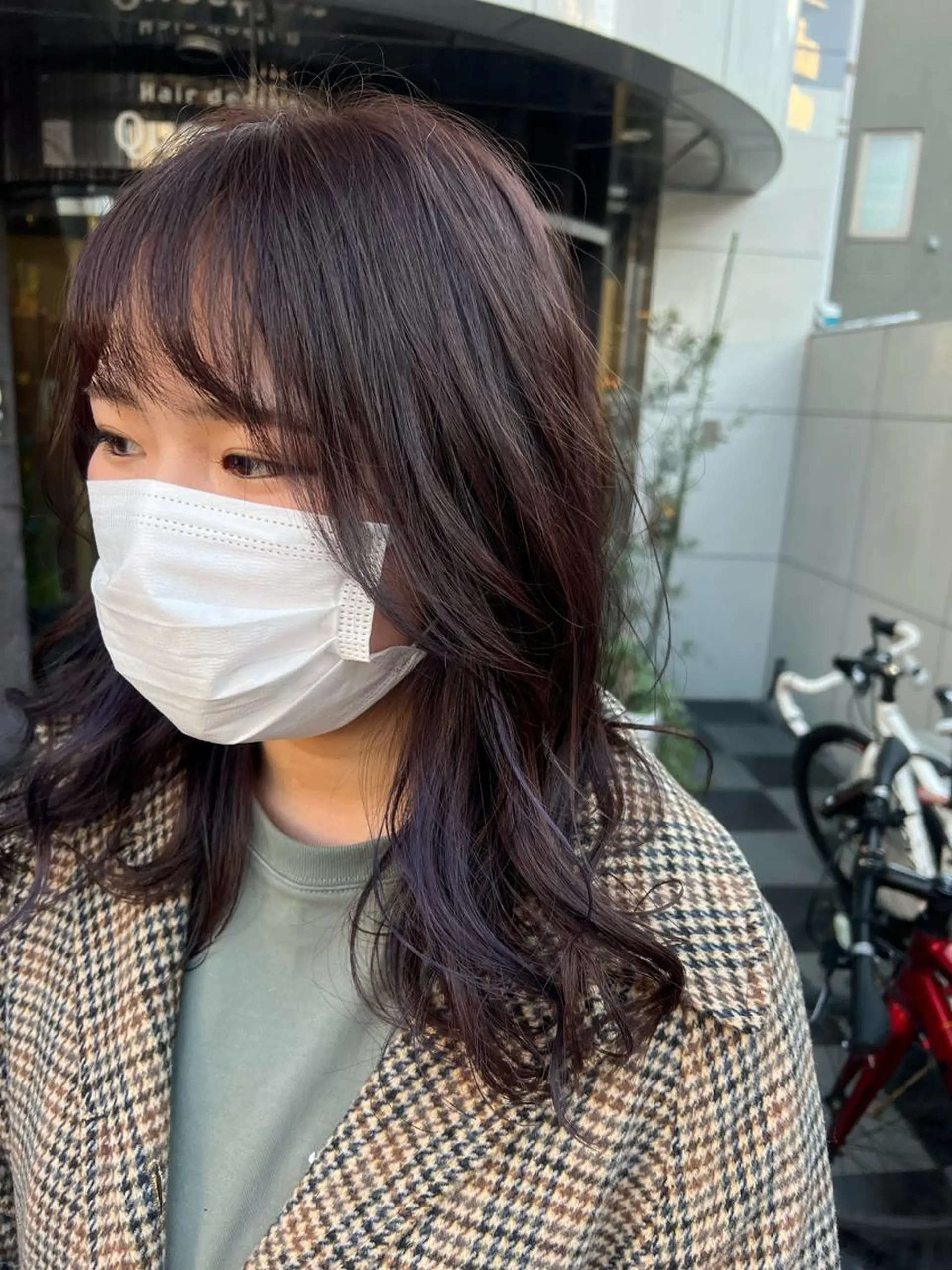 セミロング カラー 美容室soi所属・石田 凱土のヘアスタイル