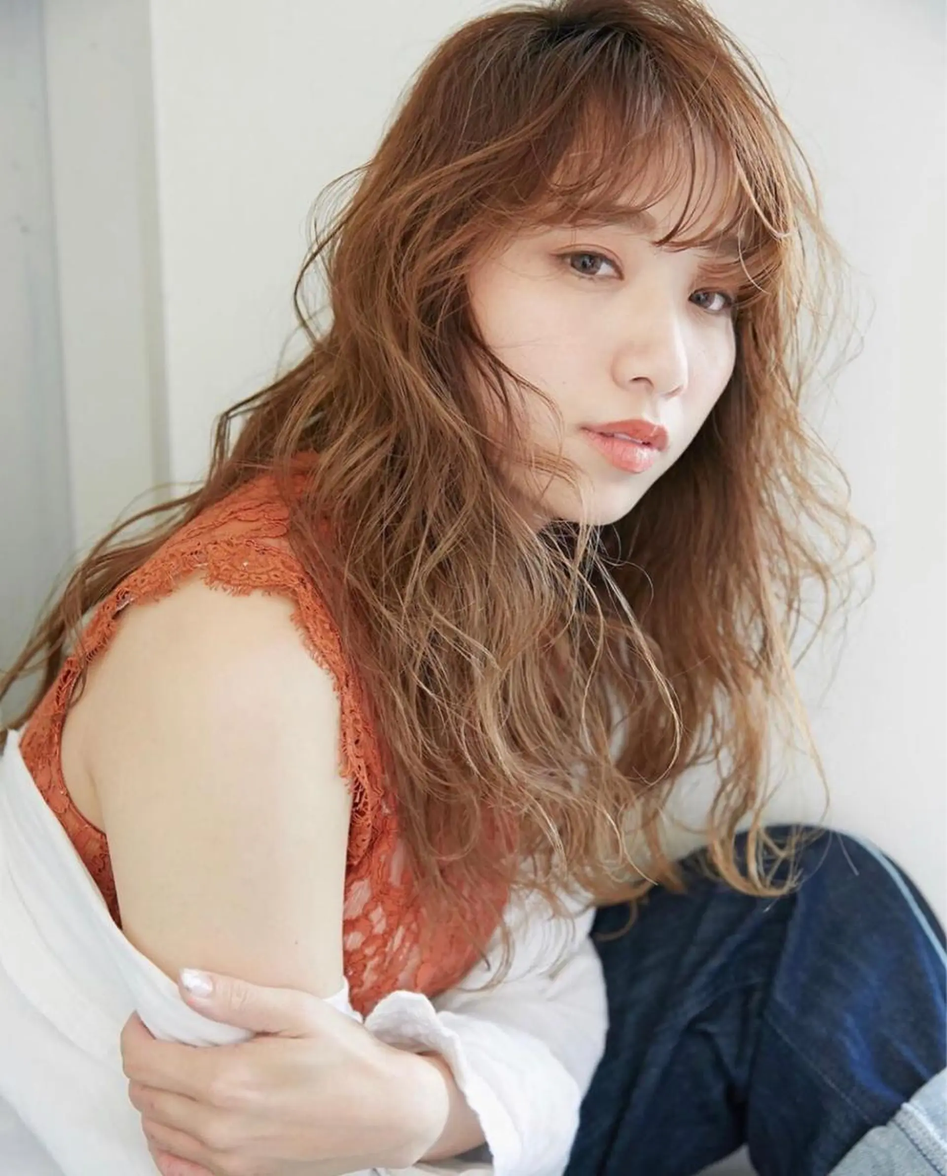 ロング カラー レイヤー/艶髪 🇰🇷Ryotaのヘアスタイル