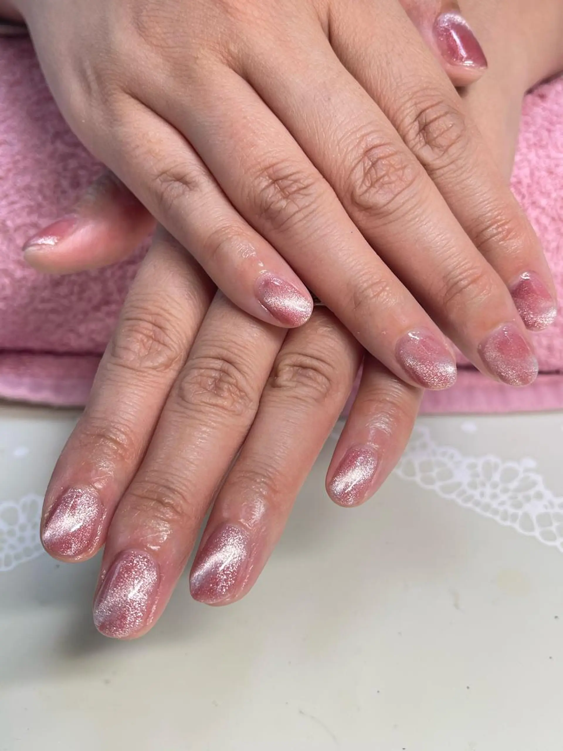 ネイル マグネットネイル ハンドネイル Flora nailのネイルデザイン