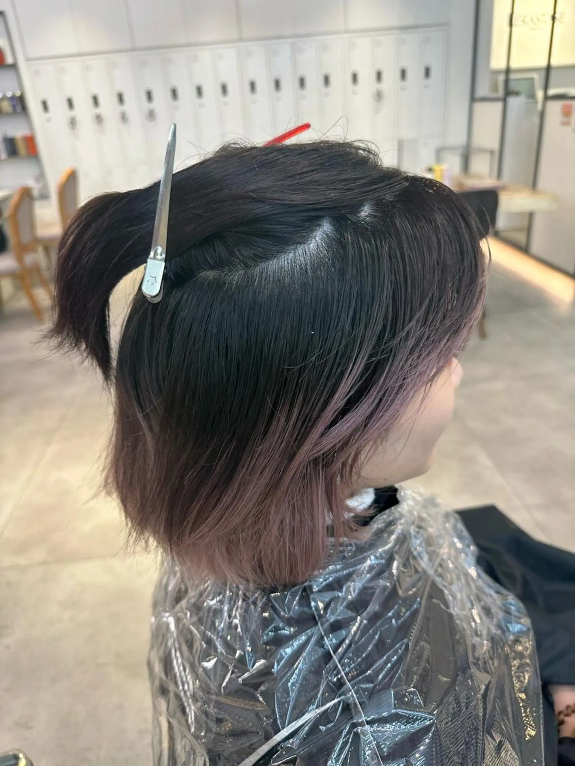 ショート ヘアカラー 🎀韓国レイヤー特化 🎀ベージュ/ミクのヘアスタイル