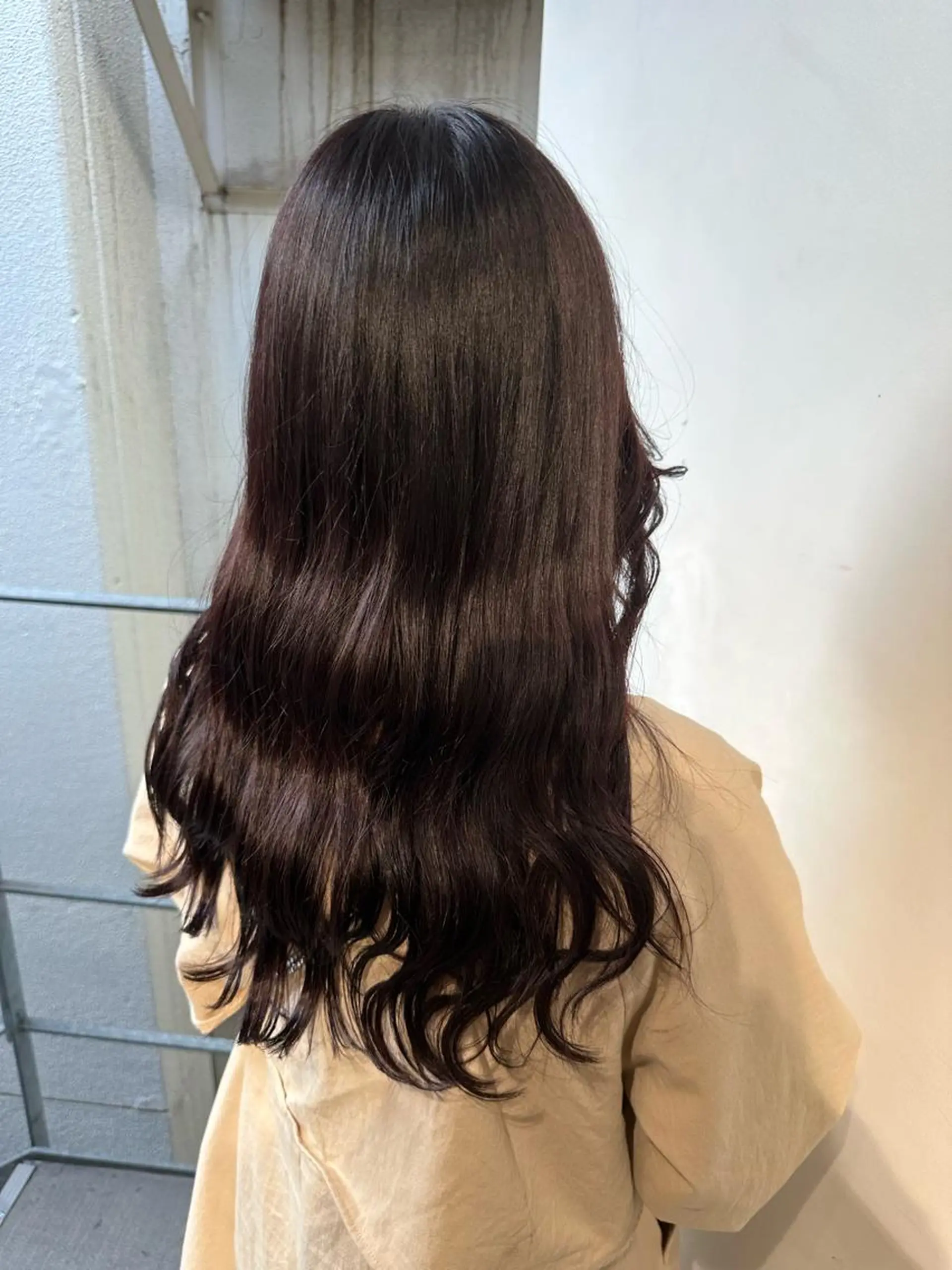 ロング カラー ヘアカラー トリートメント 🎀ツヤ髪韓国ヘア ミカ🎀のヘアスタイル