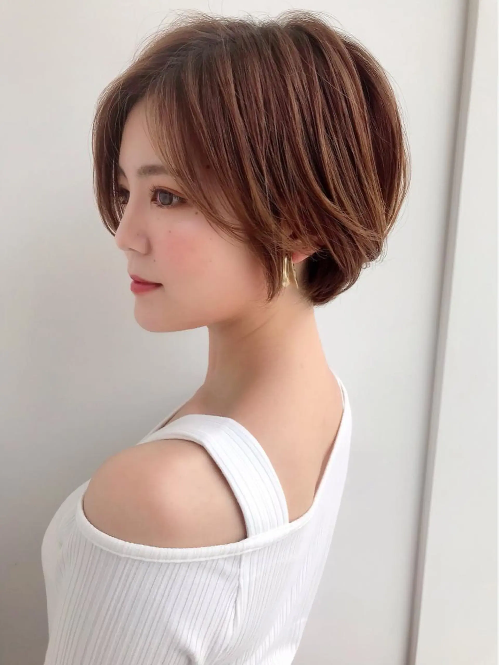 ショート イメチェンカット✂️ 錦糸町佐藤店長のヘアスタイル