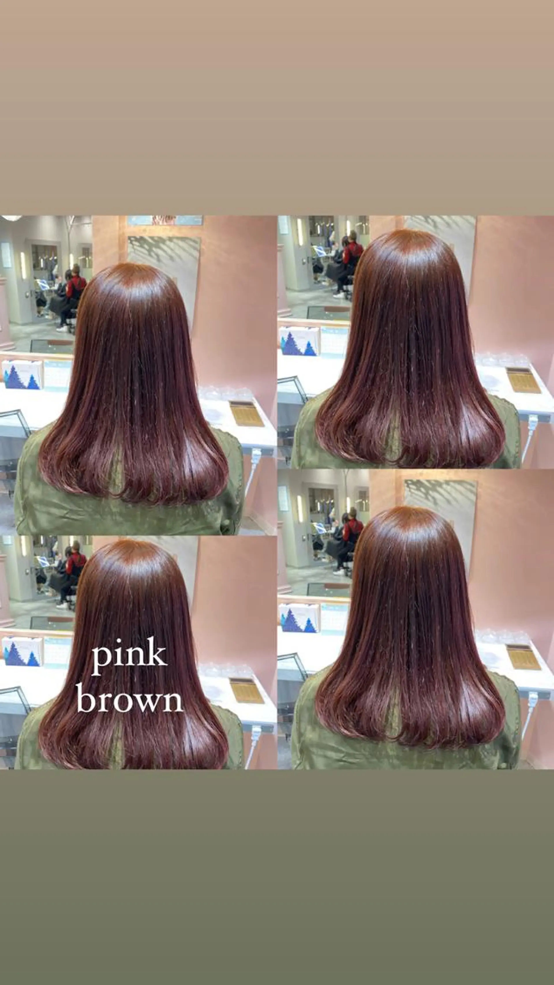 セミロング カラー パーマ ヘアアレンジ メンズ キッズ メンズブリーチ ブリーチ ブラウンカラー ブリーチなしカラー オレンジ RIYA❤︎ Aujuaソムリエのヘアスタイル