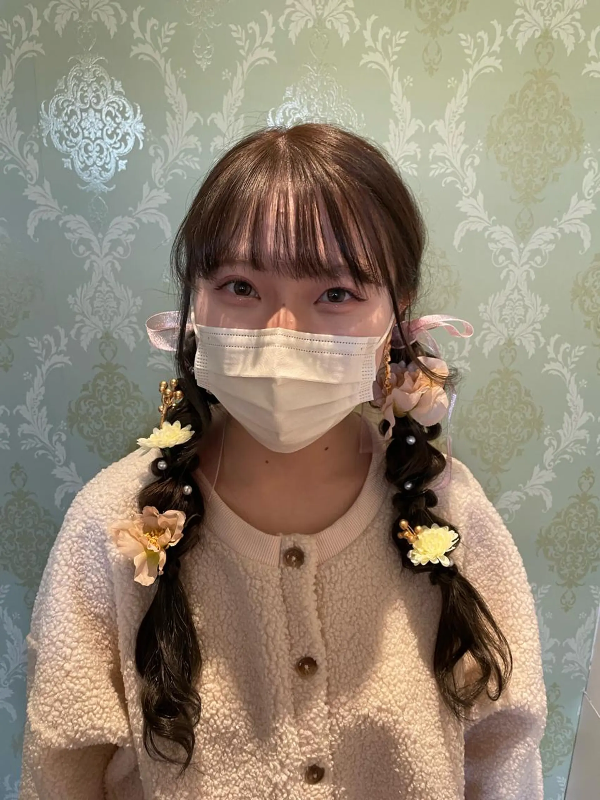 ロング カラー ヘアアレンジ ヘアセット 7月末まで予約可能/ ヤマモト モエのヘアスタイル